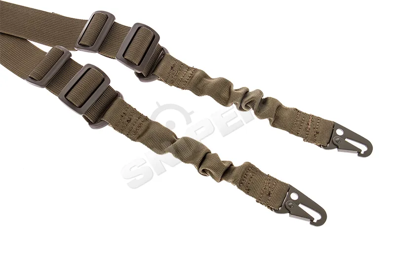 Two Point Bungee Sling, OD Green