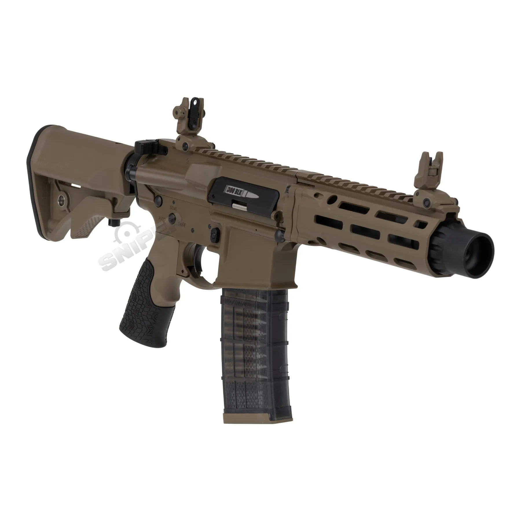 EMG x Daniel Defense DDM4 PDW SBR GBB, Tan EMG x Daniel Defense DDM4 PDW SBR GBB, Tan