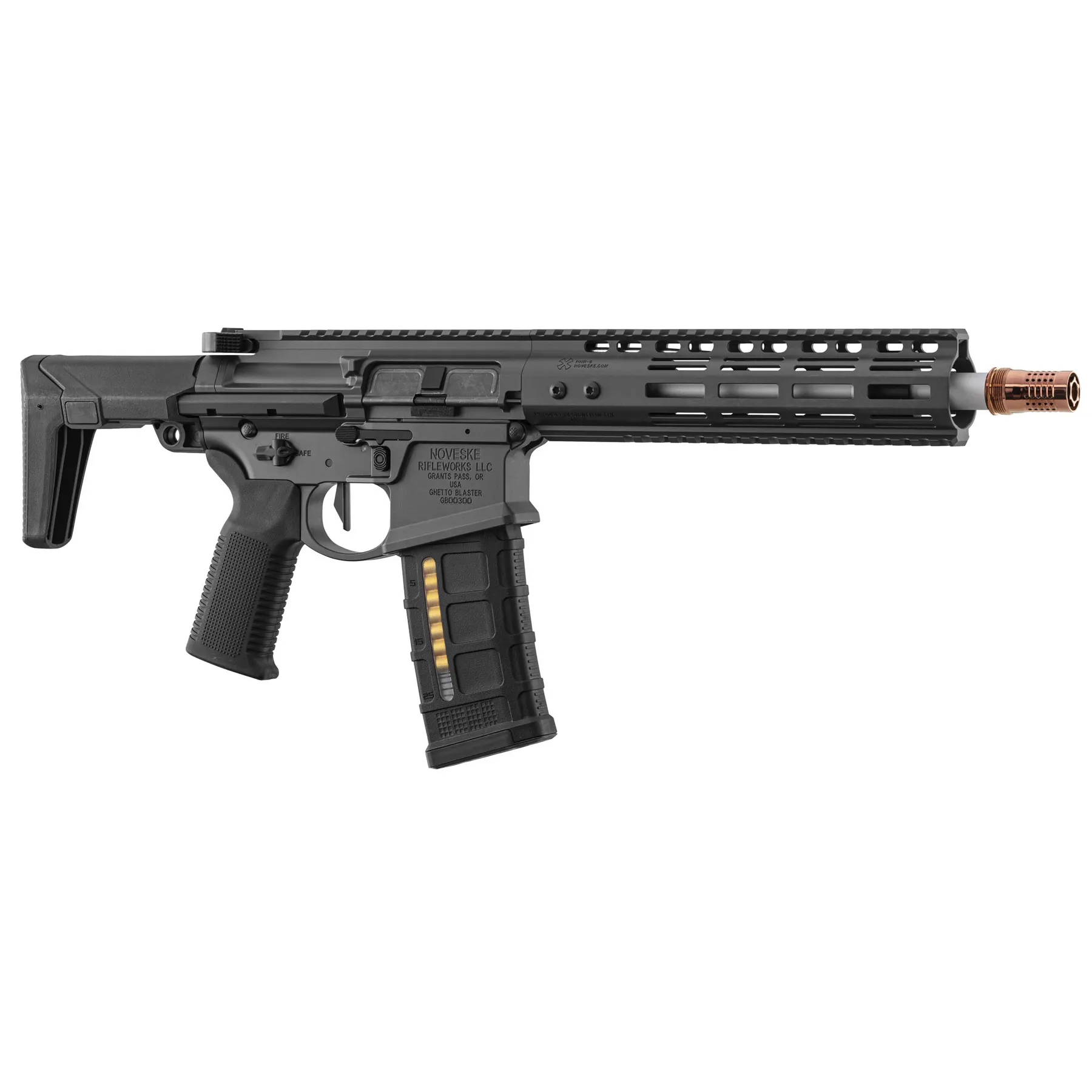 EMG Noveske MWS Ghetto Blaster 9" GBB, Grey EMG Noveske MWS Ghetto Blaster 9" GBB, Grey