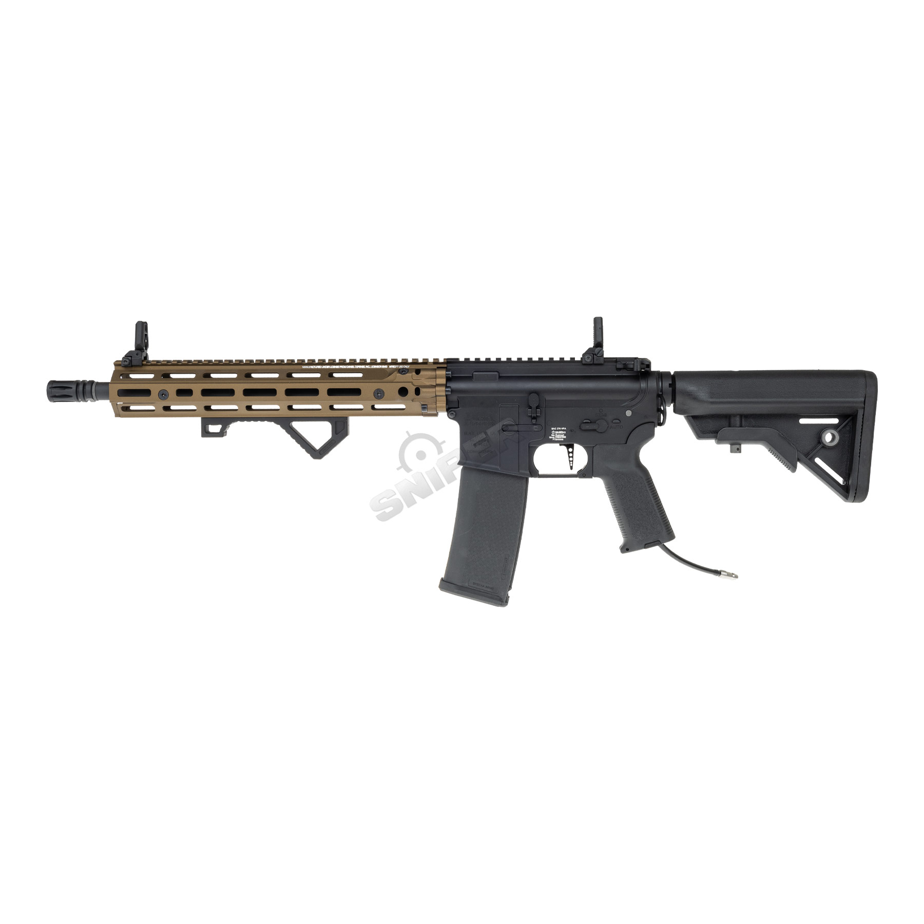SAC x Wolverine SA-E28 14,5" RIS III HPA, Chaos Bronze