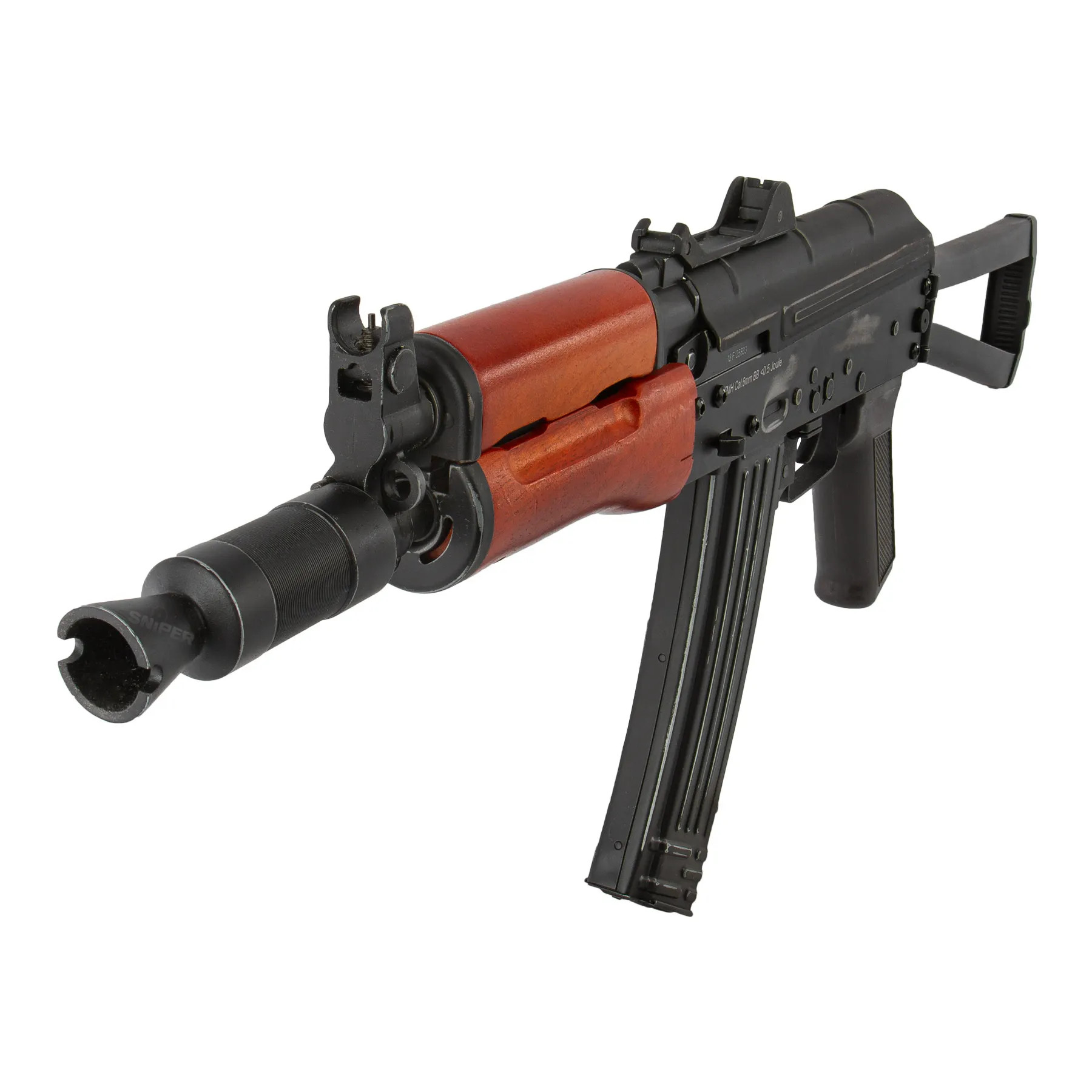 AKS74U Blowback < 0,5 Joule Softair Gewehr, Vintage