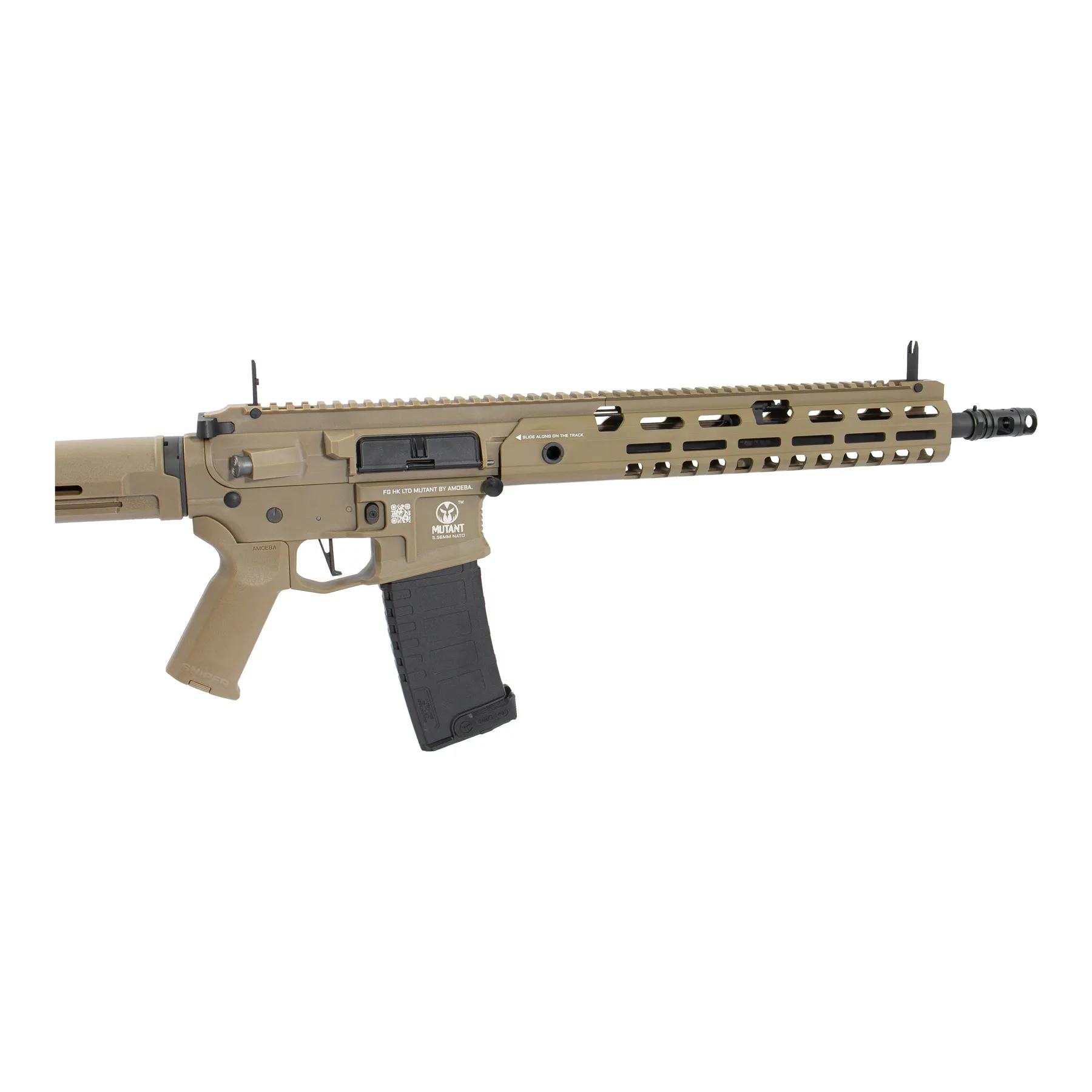 Ares Amoeba M4 Mutant AMM13 EFCS (S)AEG, Dark earth