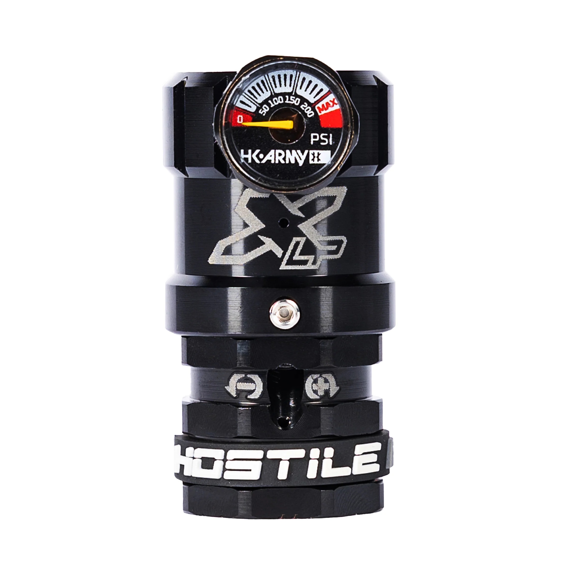 Hostile LXP Regulator Side Port, Black