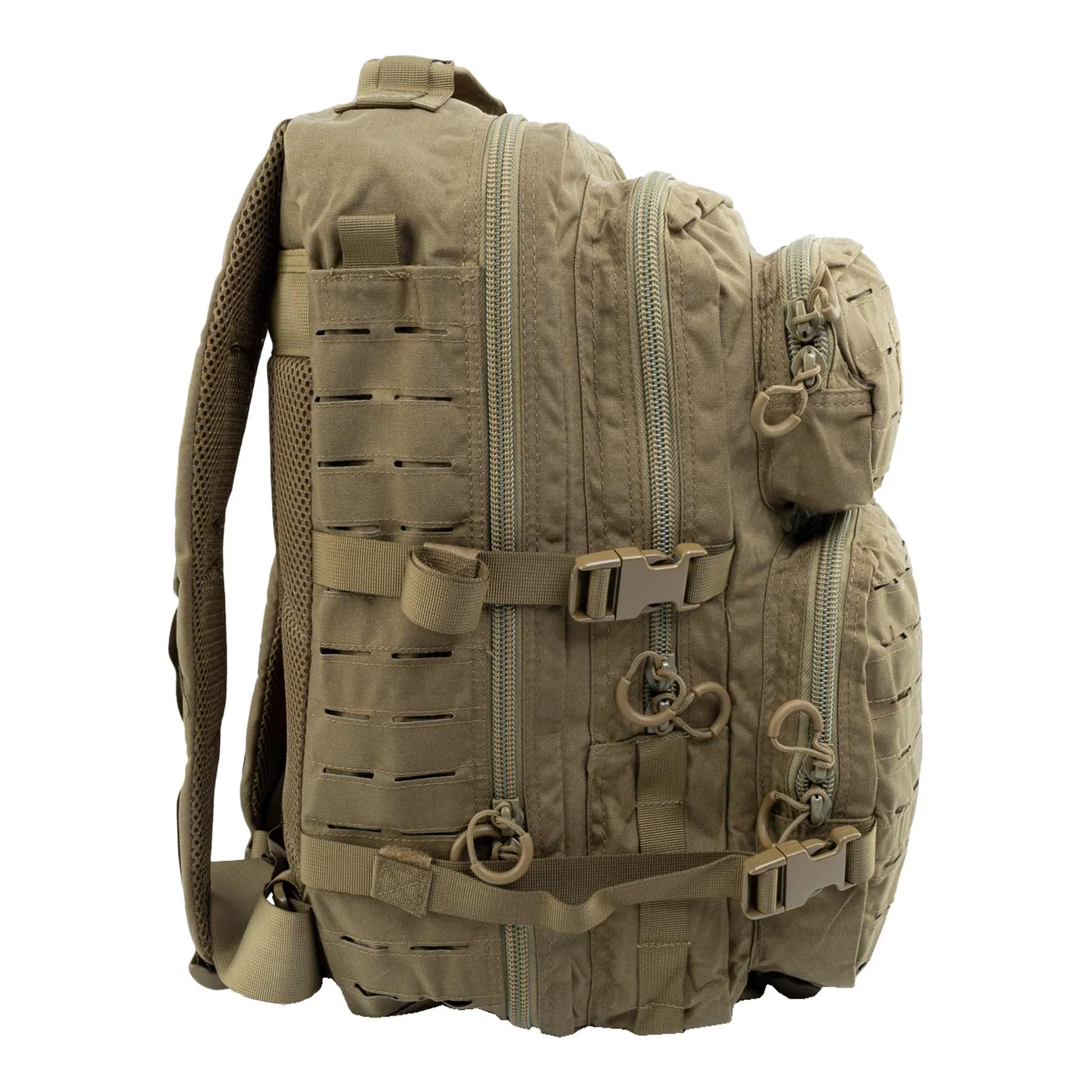 Lasercut 3-Day Assault Rucksack, Coyote