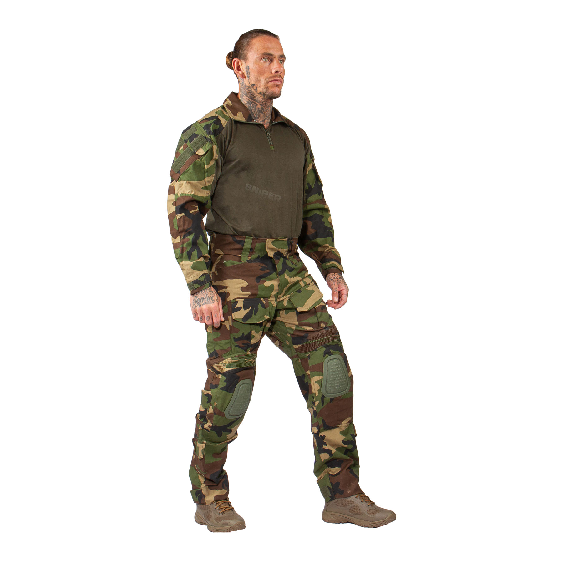 Delta Tactics Combat Uniform Set, Woodland