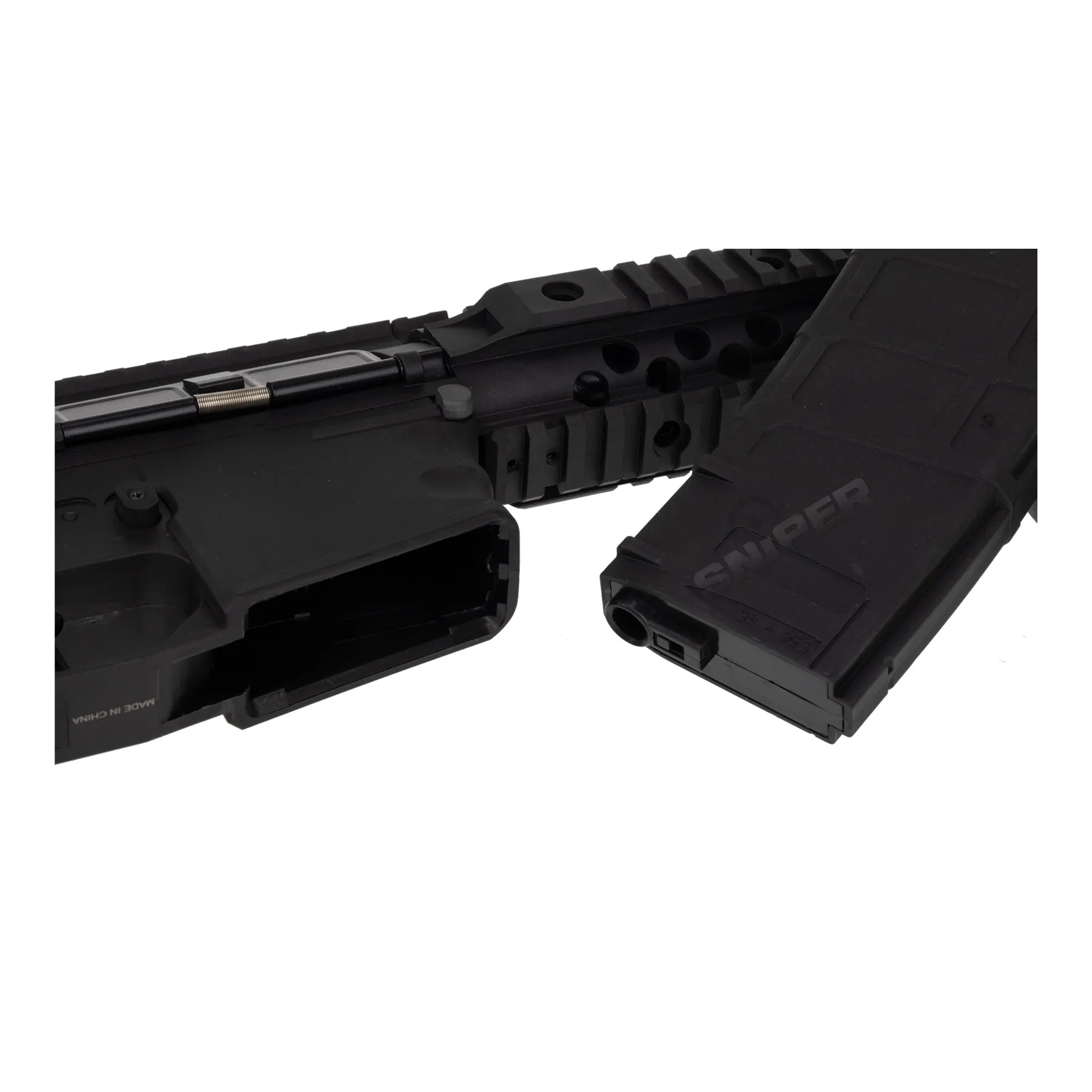 Lancer M4 EVO w/ Nebula ETU (S)AEG, Black