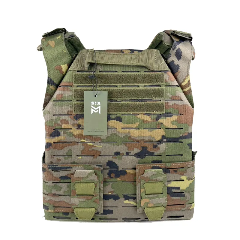 SixMM Plattenträger Tactical LLC, Spanish Woodland