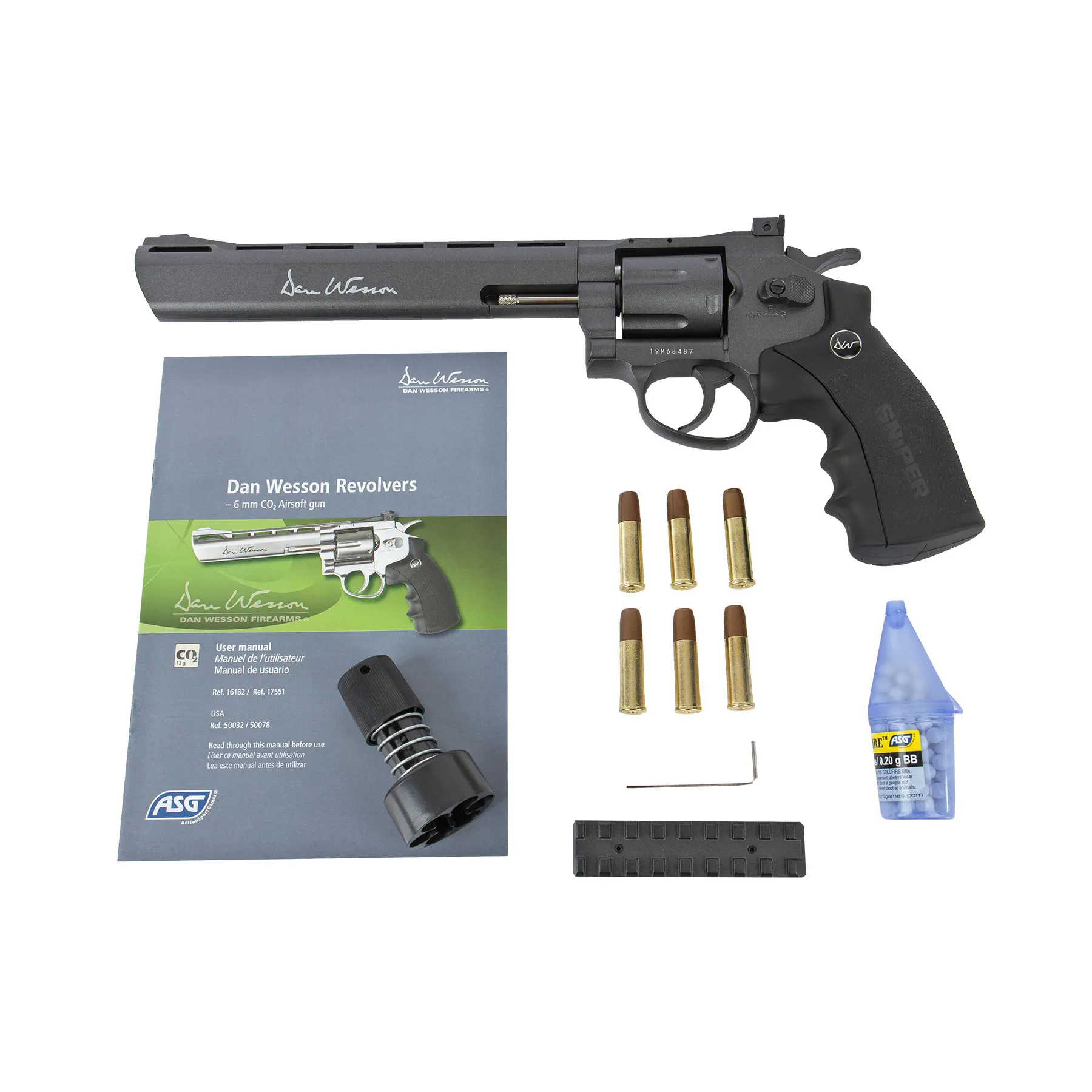 Dan Wesson Airsoft Revolver 8 Zoll