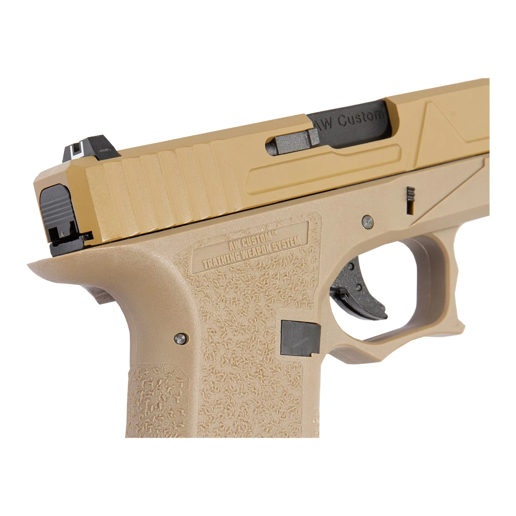 AW Custom VX7 Mod.3 GBB Softair Pistole, FDE