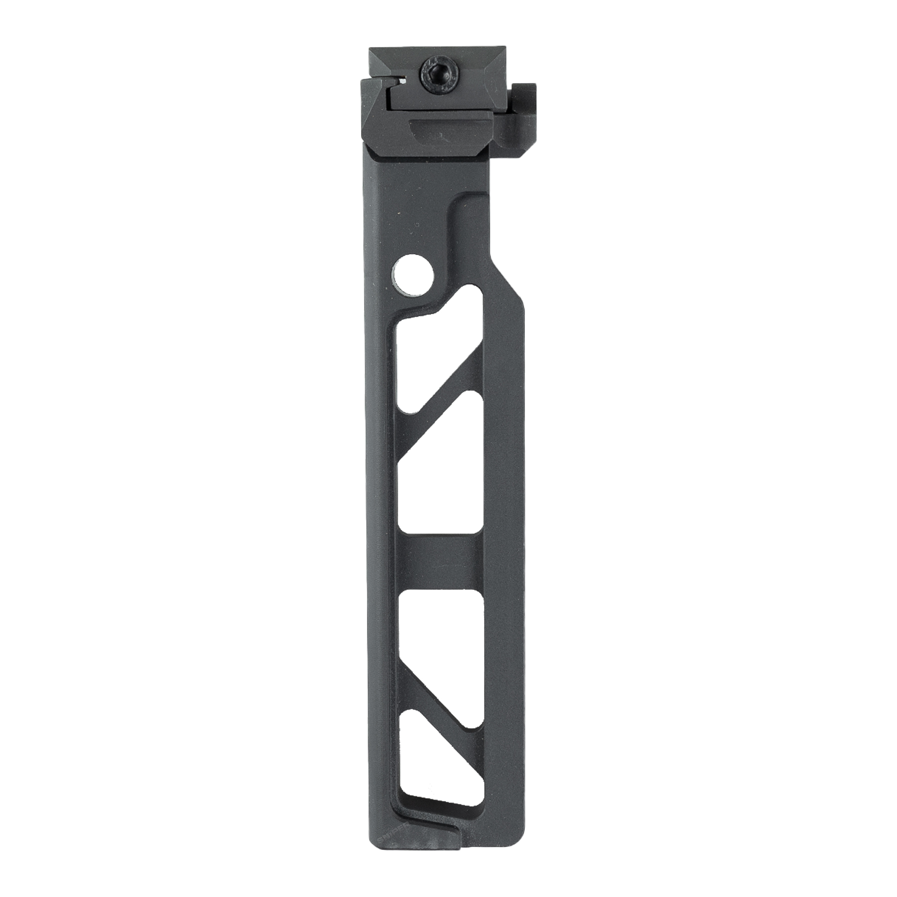 ST-6 RIS Mounted Folding Stock, Black