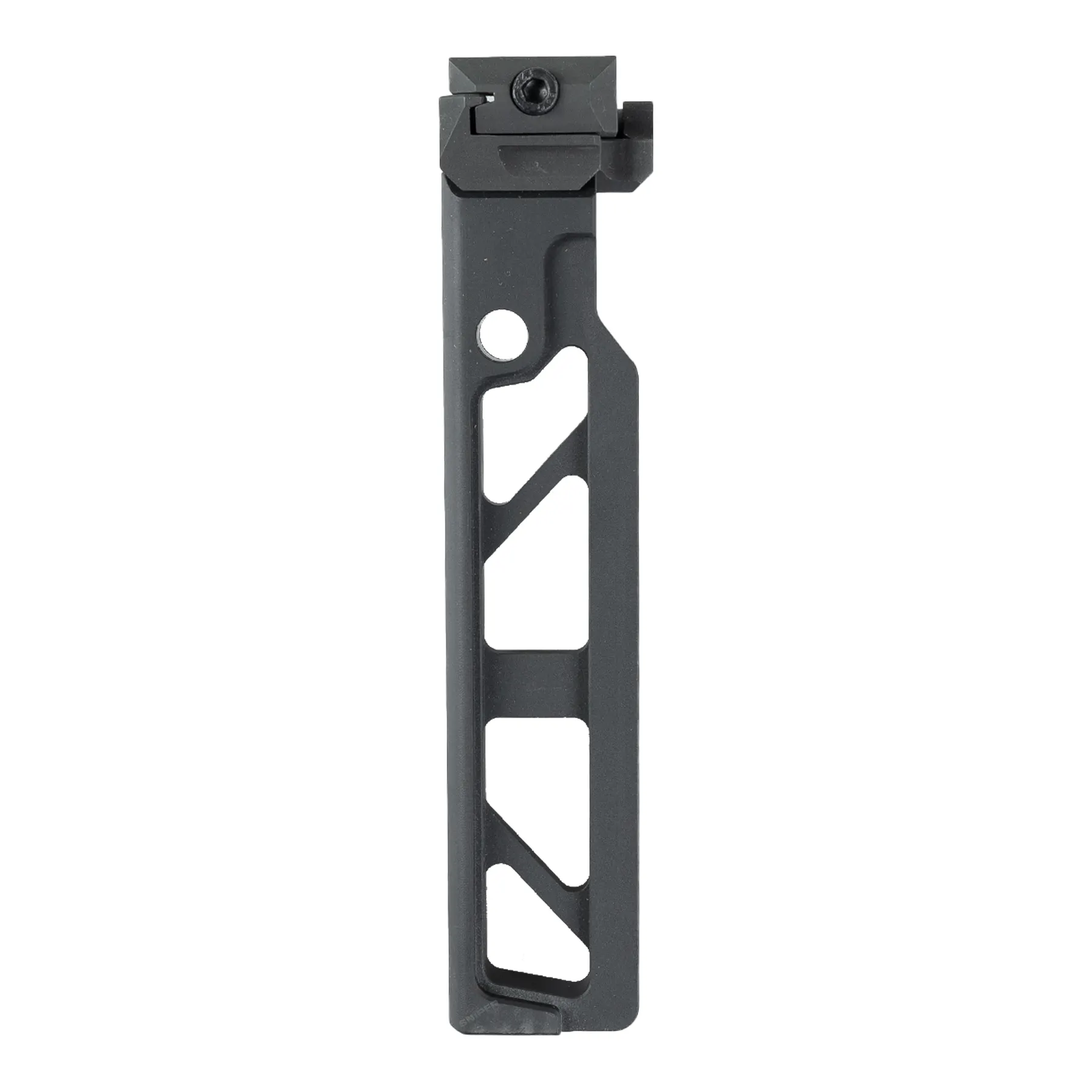 ST-6 RIS Mounted Folding Stock, Black ST-6 RIS Mounted Folding Stock, Black