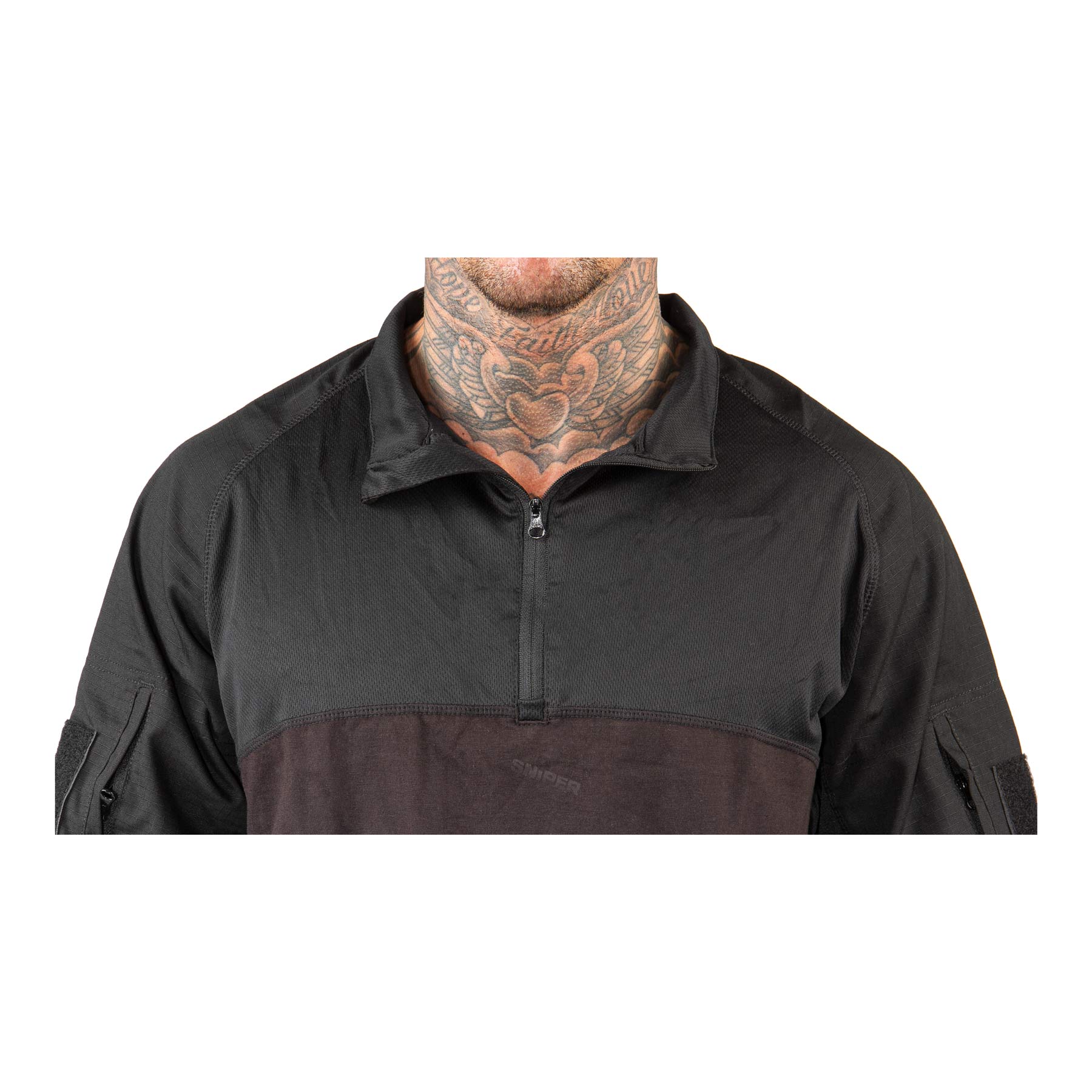 Delta Tactics Combat Shirt V2, Black