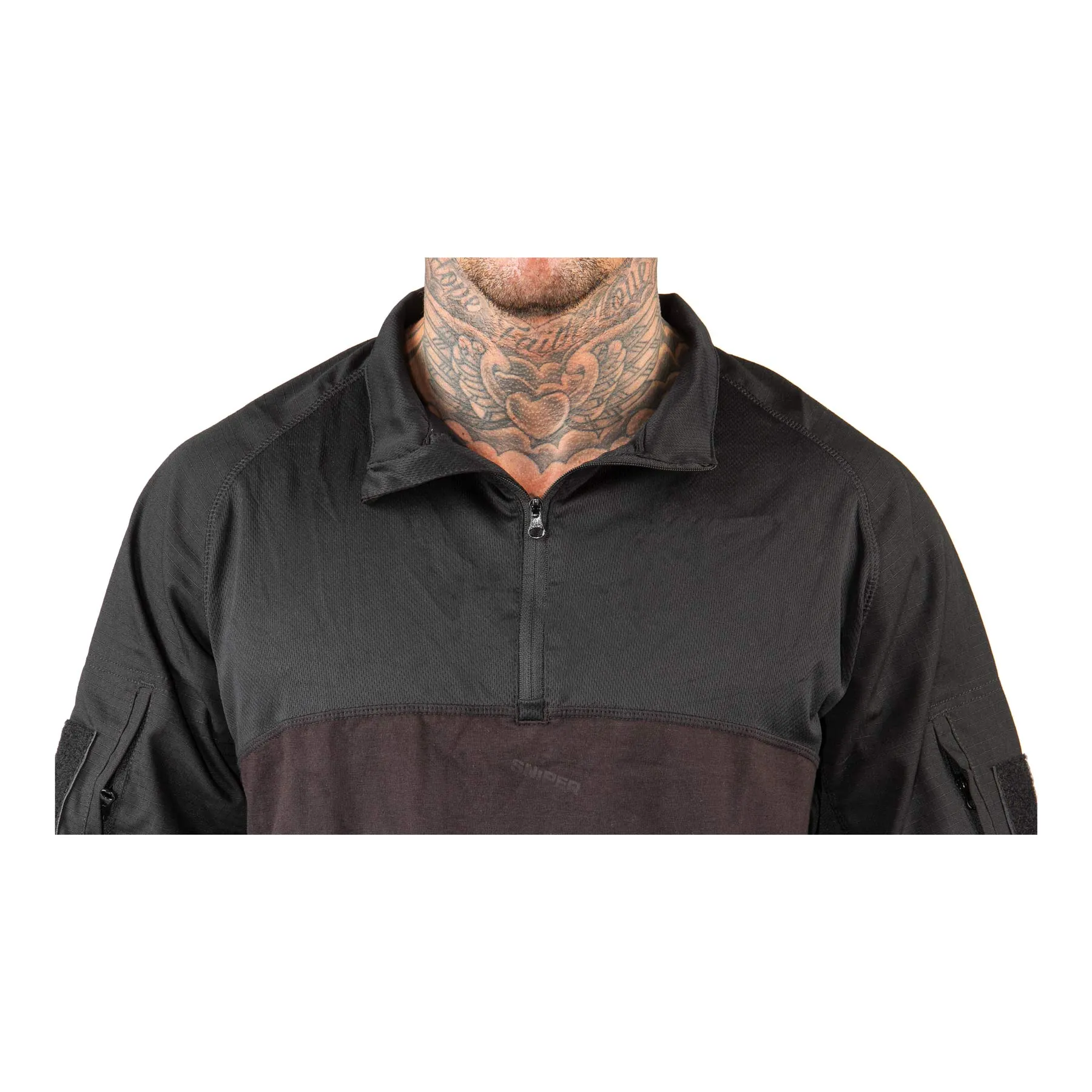 Delta Tactics Combat Shirt V2, Black Delta Tactics Combat Shirt V2, Black