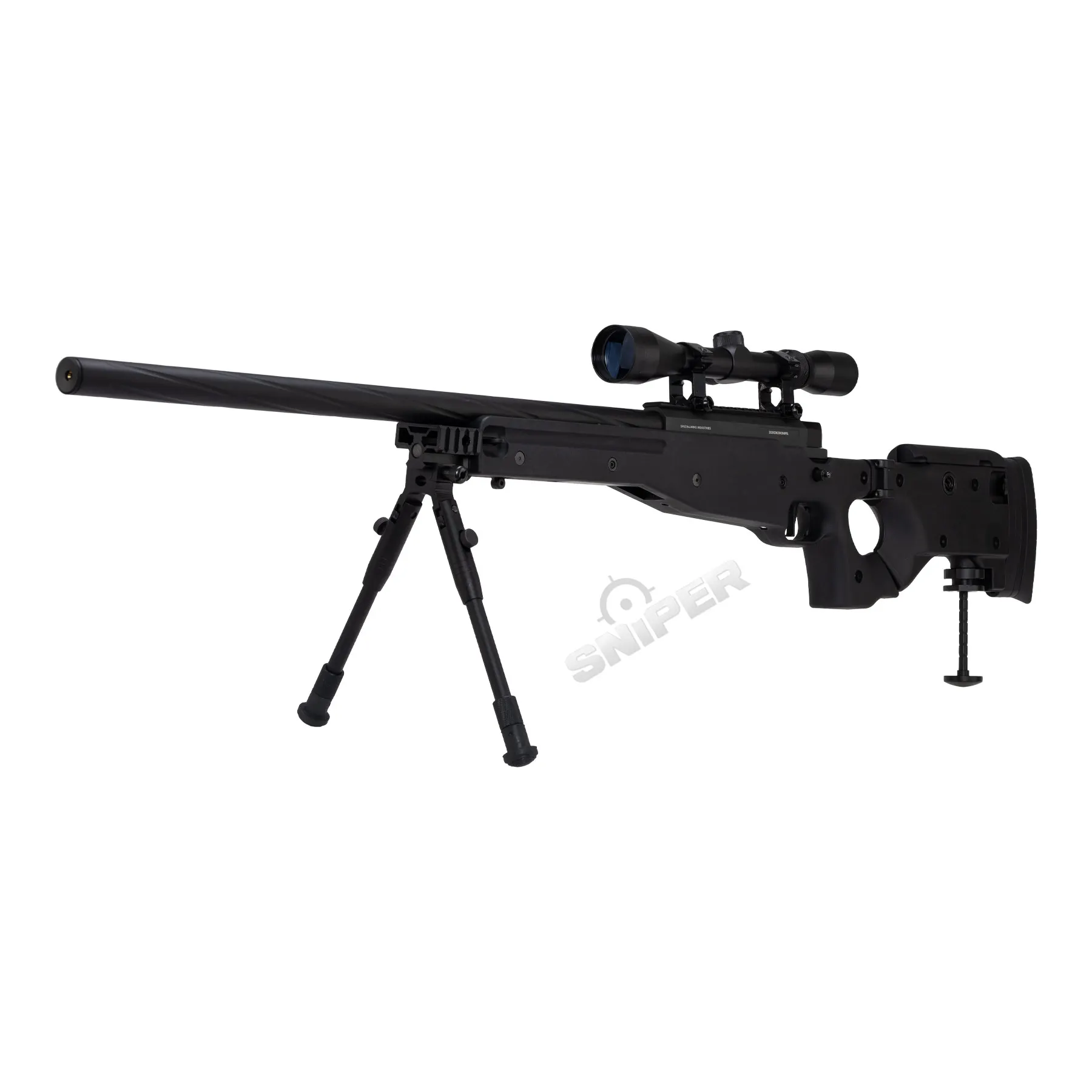 Specna Arms SA-S14 Scharfschützengewehr w/ Scope & Bipod, Black Specna Arms SA-S14 Scharfschützengewehr High-Power w/ Scope & Bipod, Black