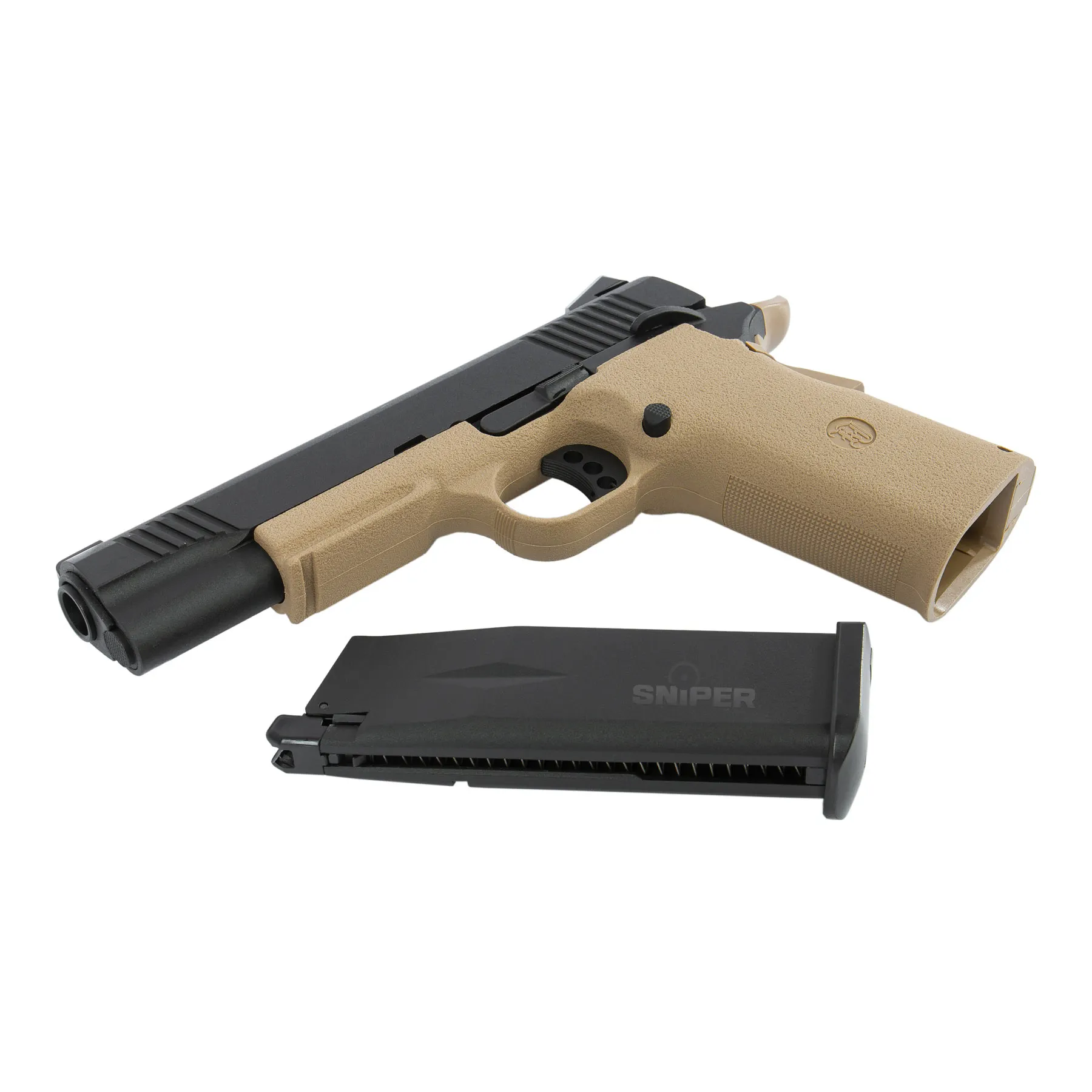 KJ Works KP 11 Full Metal Tan GBB Softair