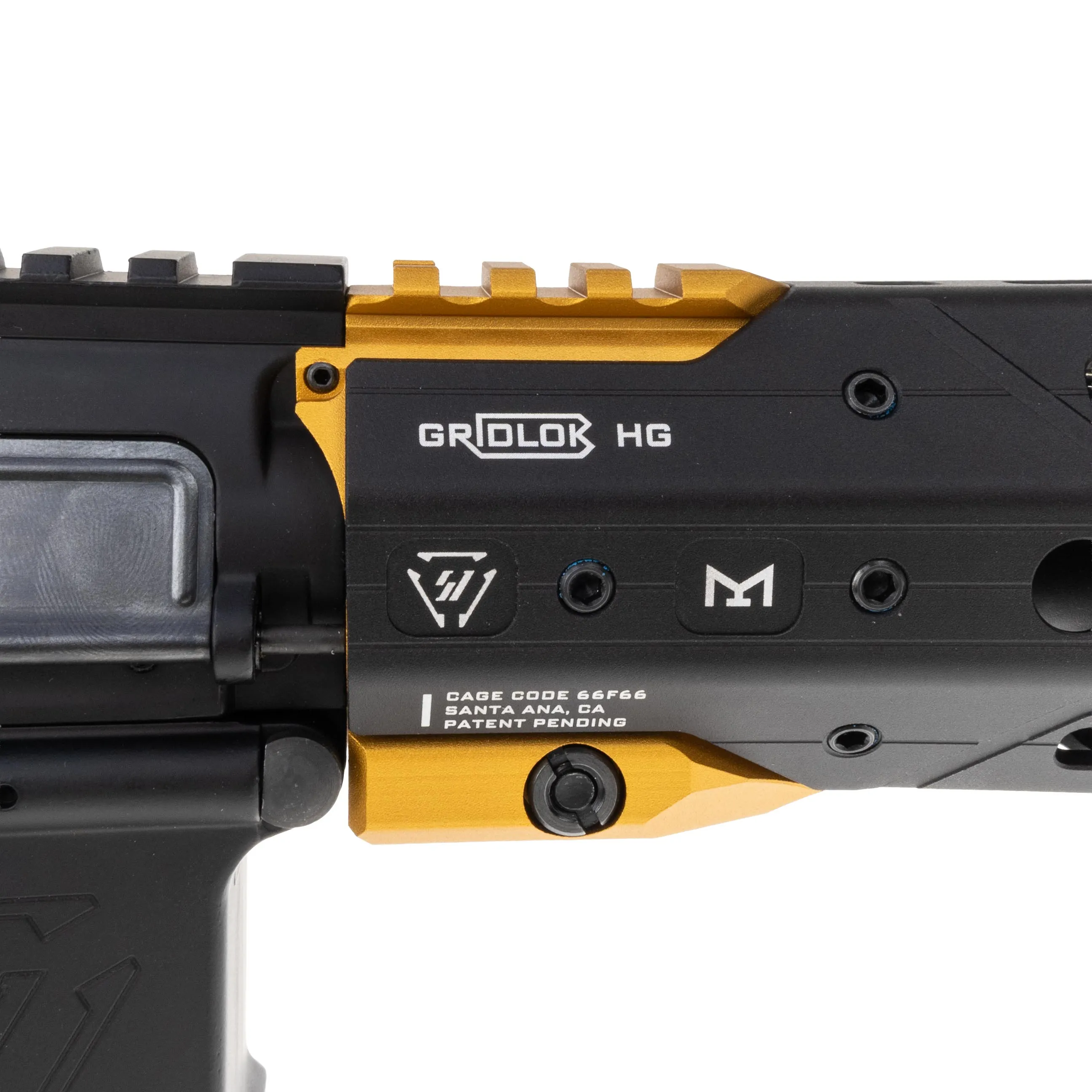 SAC x Pulsar D2 Strike Industried Gridlock 15", Black/Gold