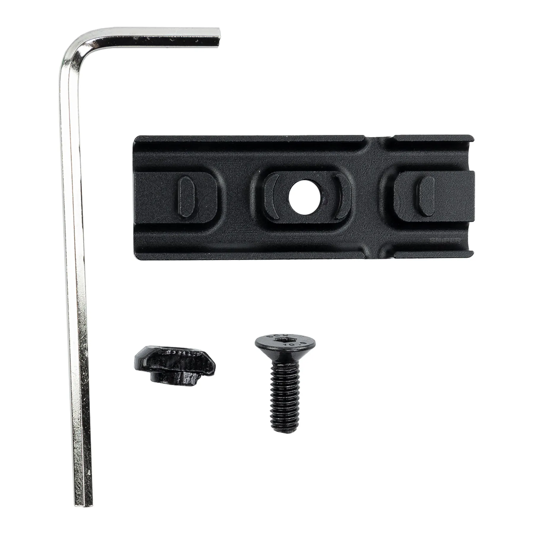 Aluminium Rail Cover für M-Lok und Keymod, Black Aluminium Rail Cover für M-Lok und Keymod, Black