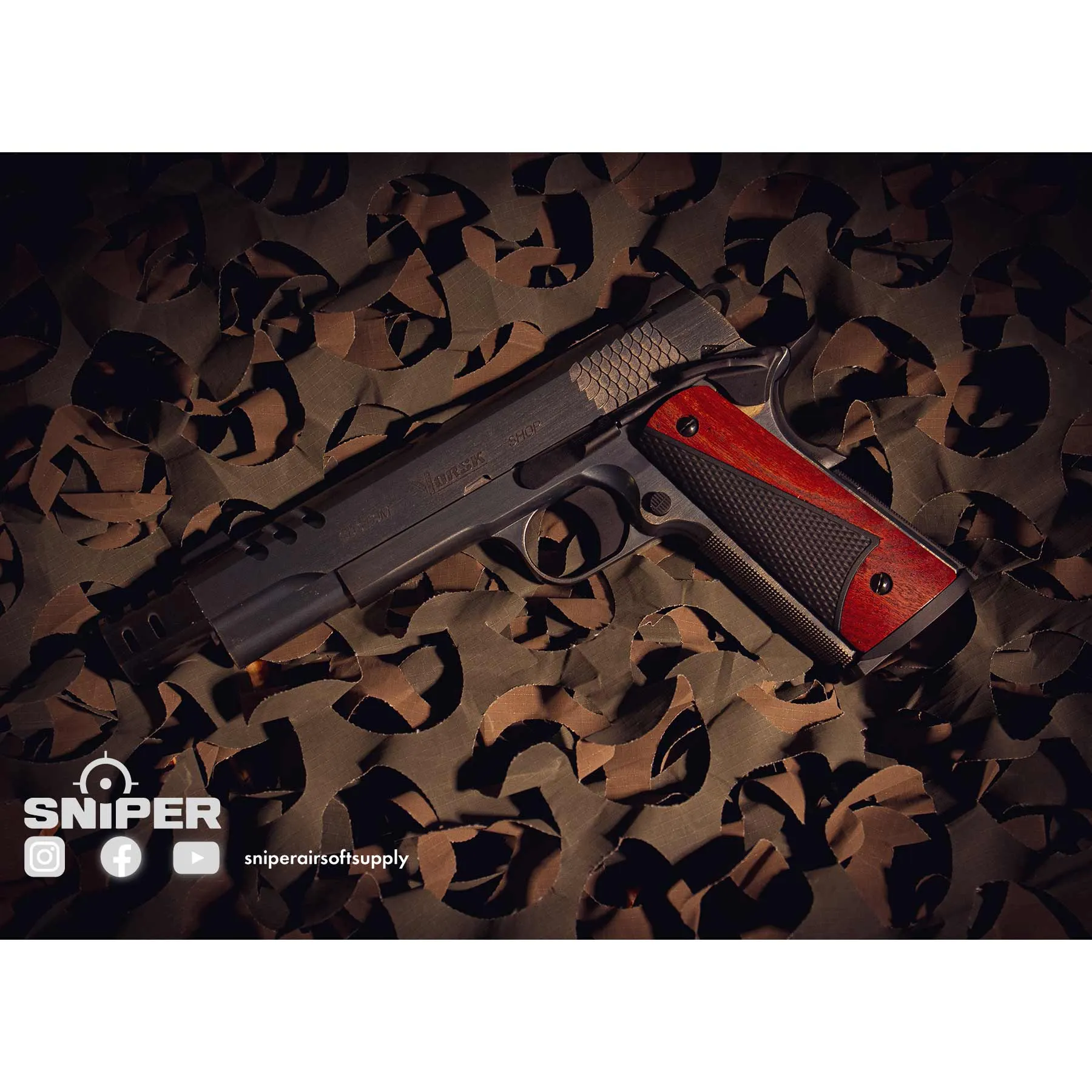 Vorsk CS Defender Pro MEU GBB, Brushed Aluminium Vorsk CS Defender Pro MEU GBB, Brushed Aluminium