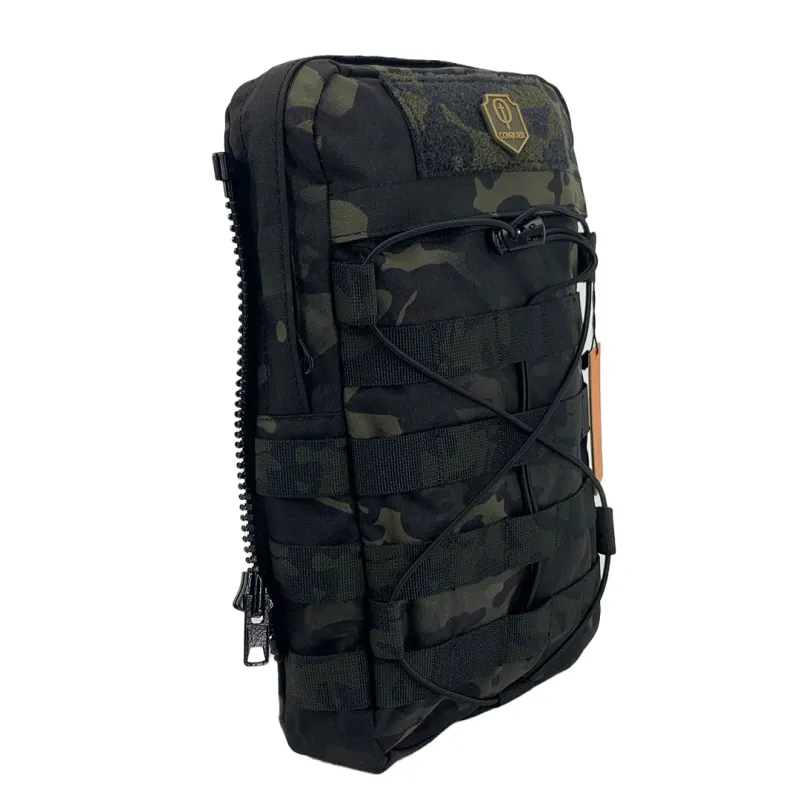 Conquer MT ZIP Backpack, Black Camo