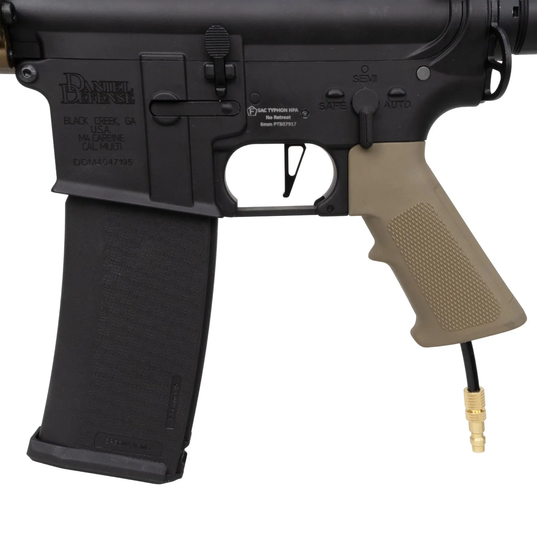 SAC x Phoenix MK18 Daniel Defense HPA, Chaos Bronze