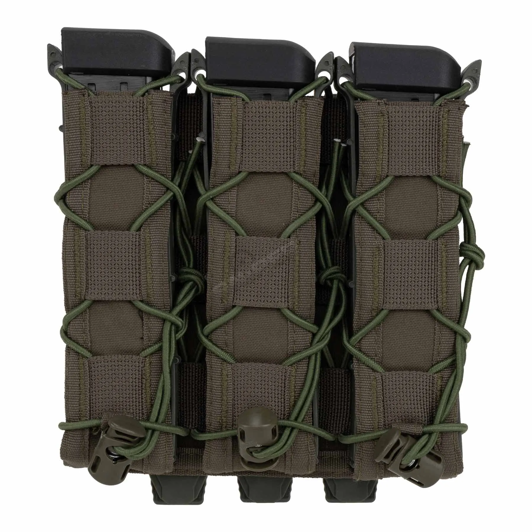 Reapo Triple Quick Pull Long Mag Pouch, Ranger Green