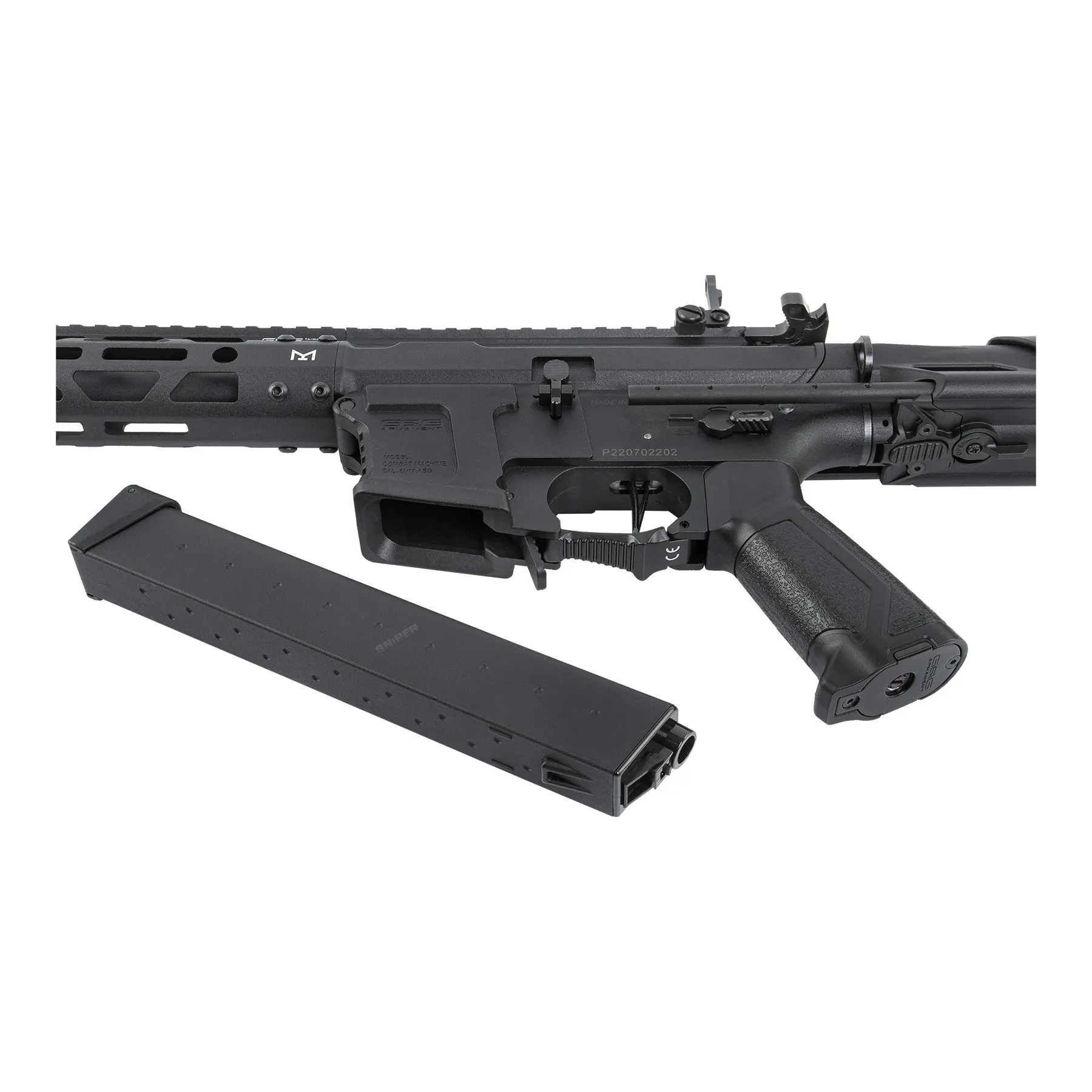 G&G ARP 9 2.0 < 0,5J, AEG Softair Gewehr, Black