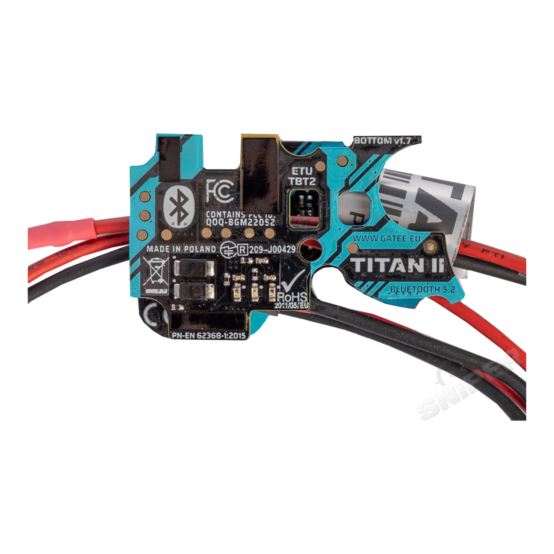 Gate TITAN II Bluetooth V2 Expert Version, Rear Wired Gate TITAN II Bluetooth V2 Expert Version, Rear Wired