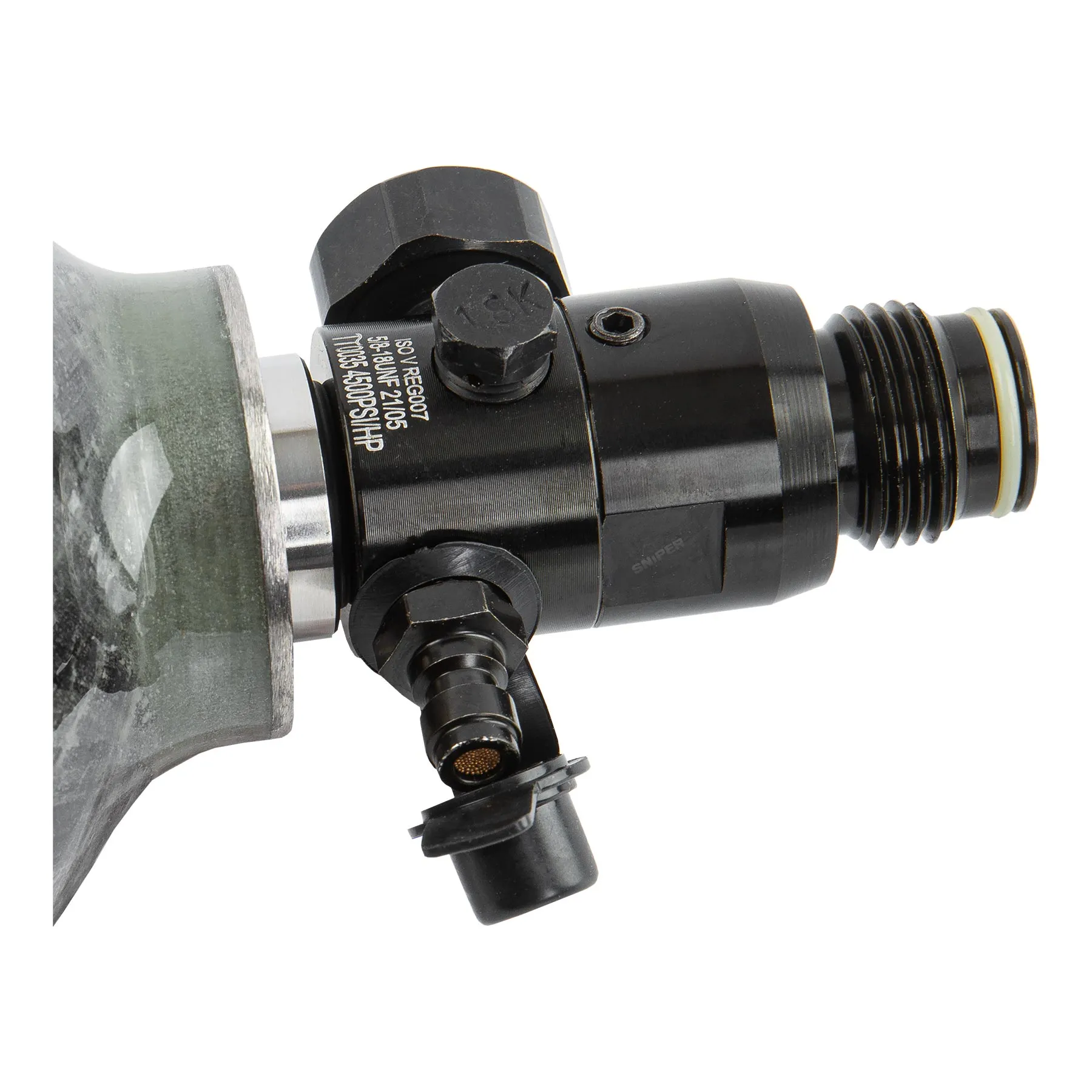 BO HPA 0,5L Tank w/ 4500PSI Regulator BO HPA 0,5L Tank w/ 4500PSI Regulator