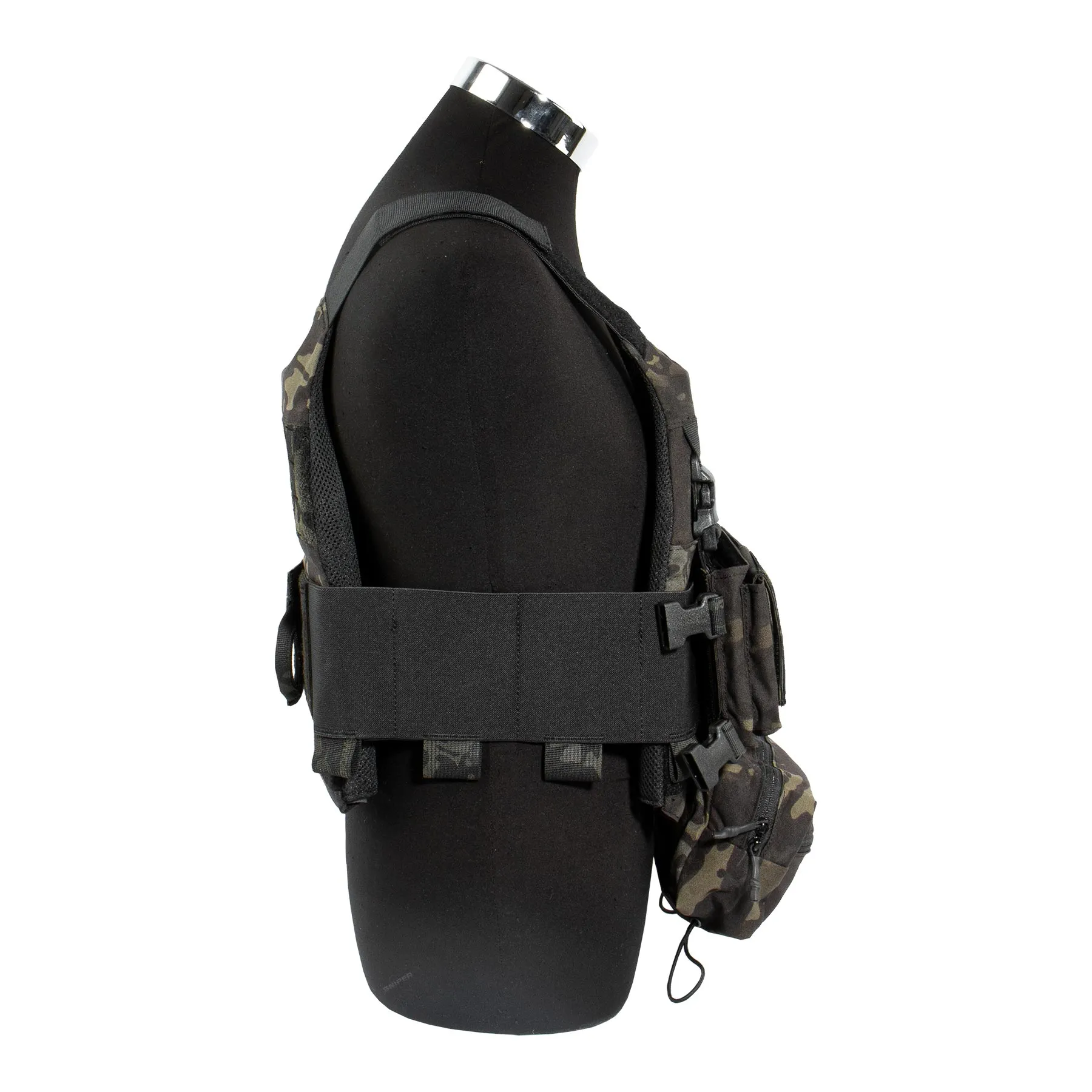 Taktisches Plattenträger Set, Multicam Black