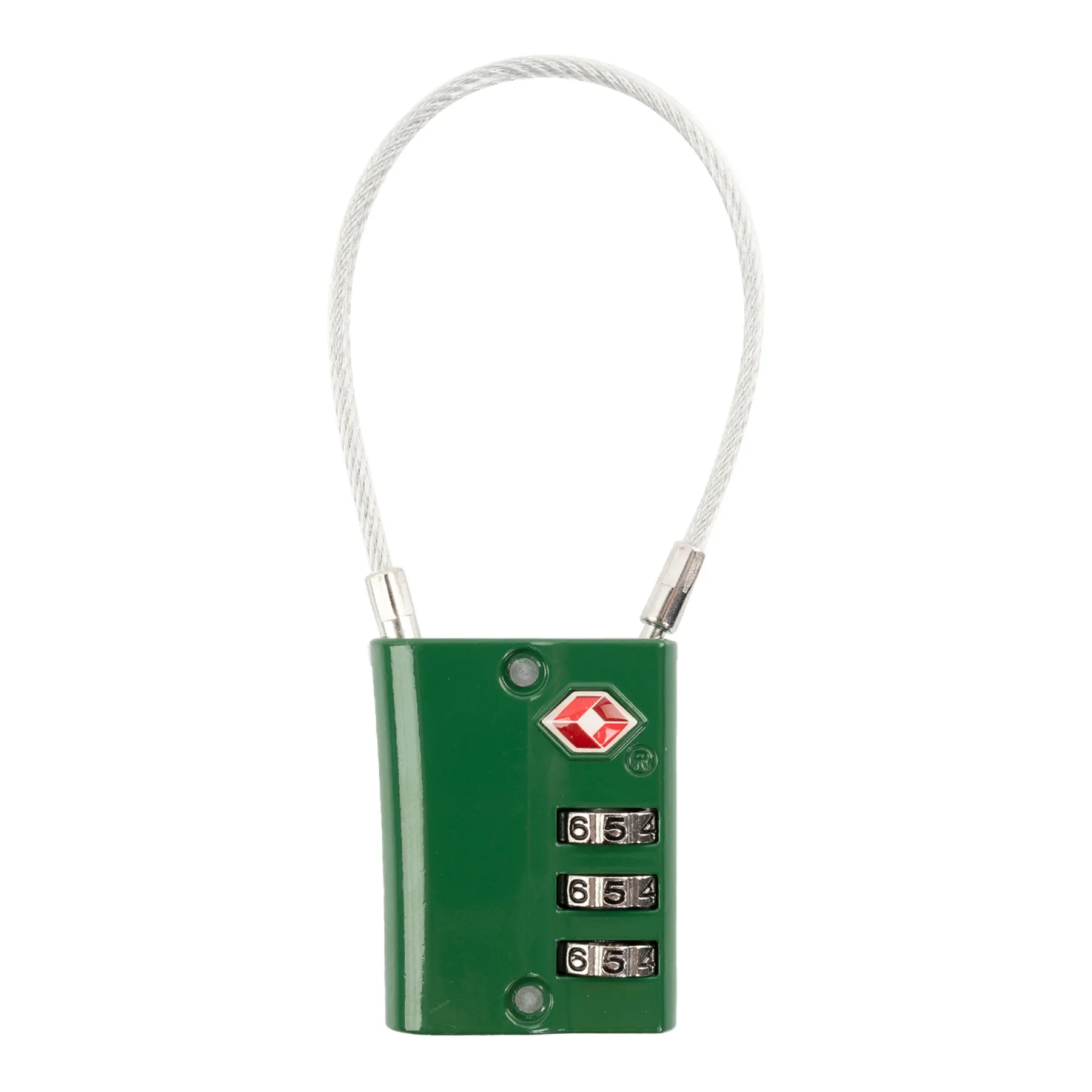 Reapo XL Zahlenschloss TSA lock, Dark Green