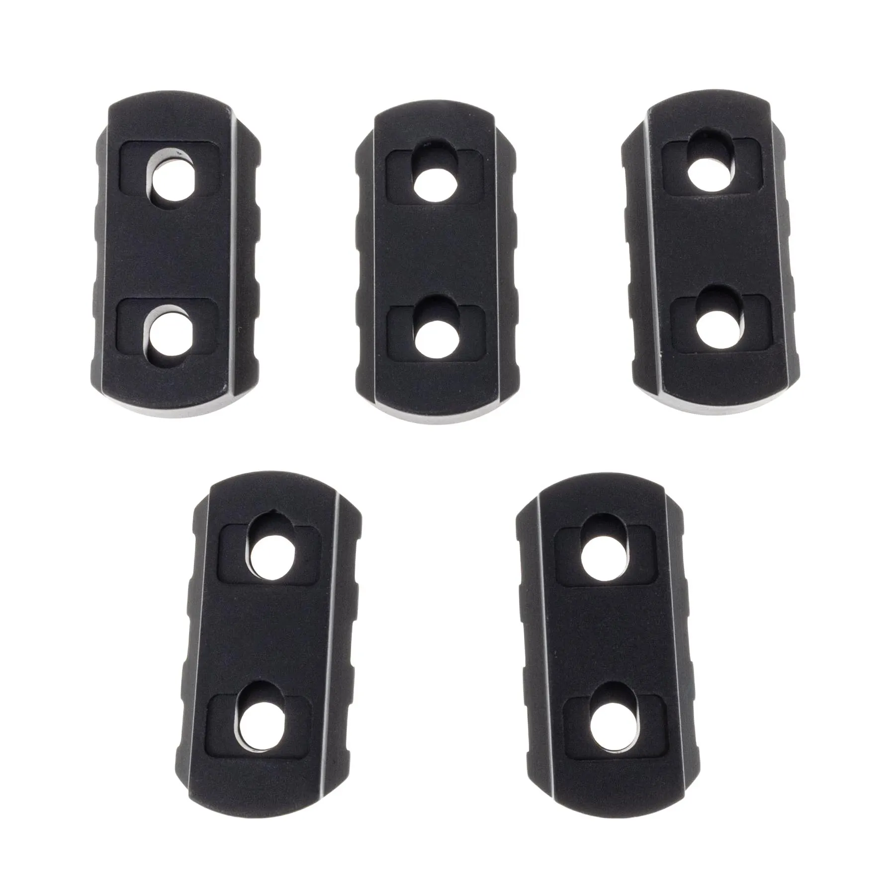 5KU 3-Slot Rail for M-Lok & Keymod 5pcs, Black
