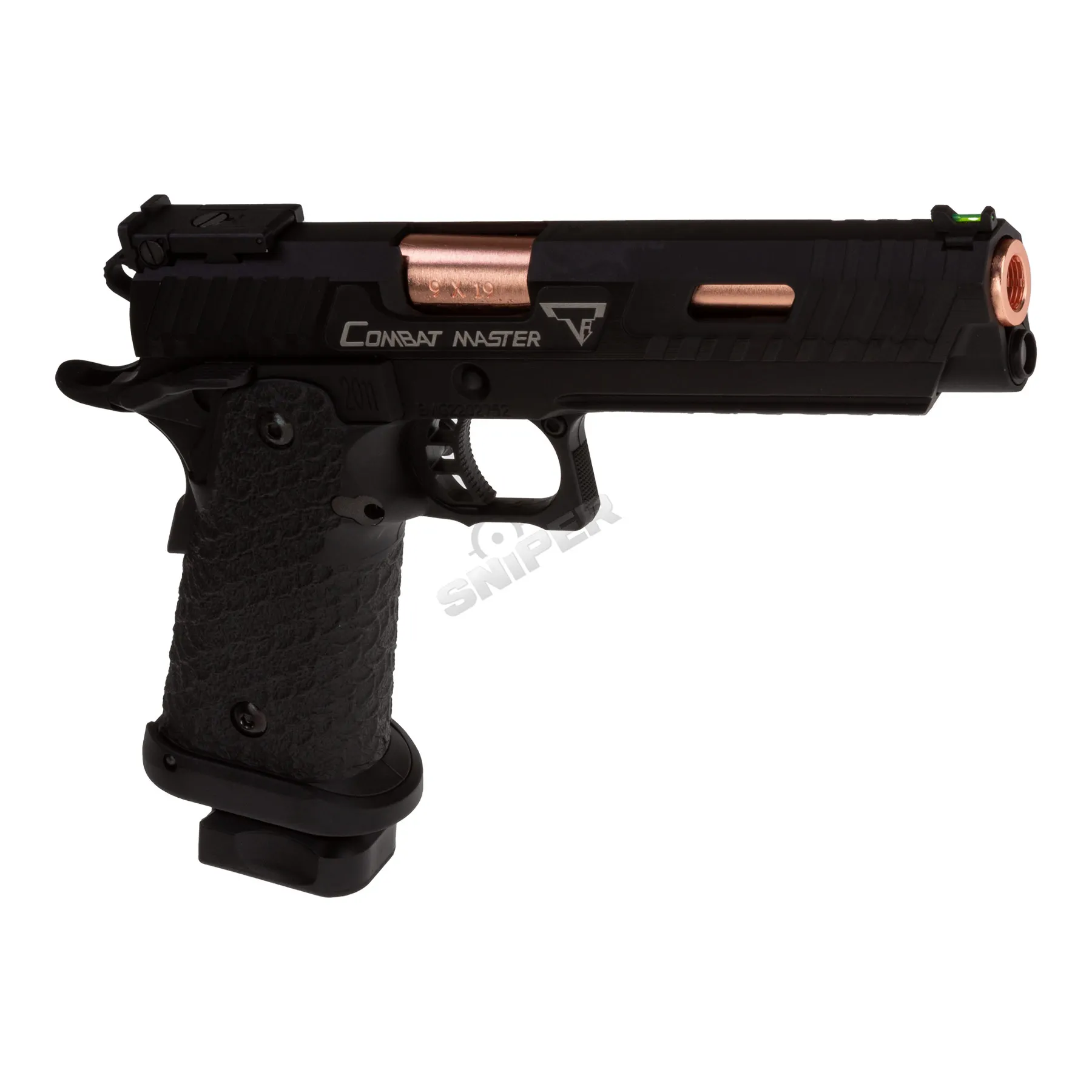 B-Ware EMG TTI 2011 Combat Master Distinct Version GBB Pistole