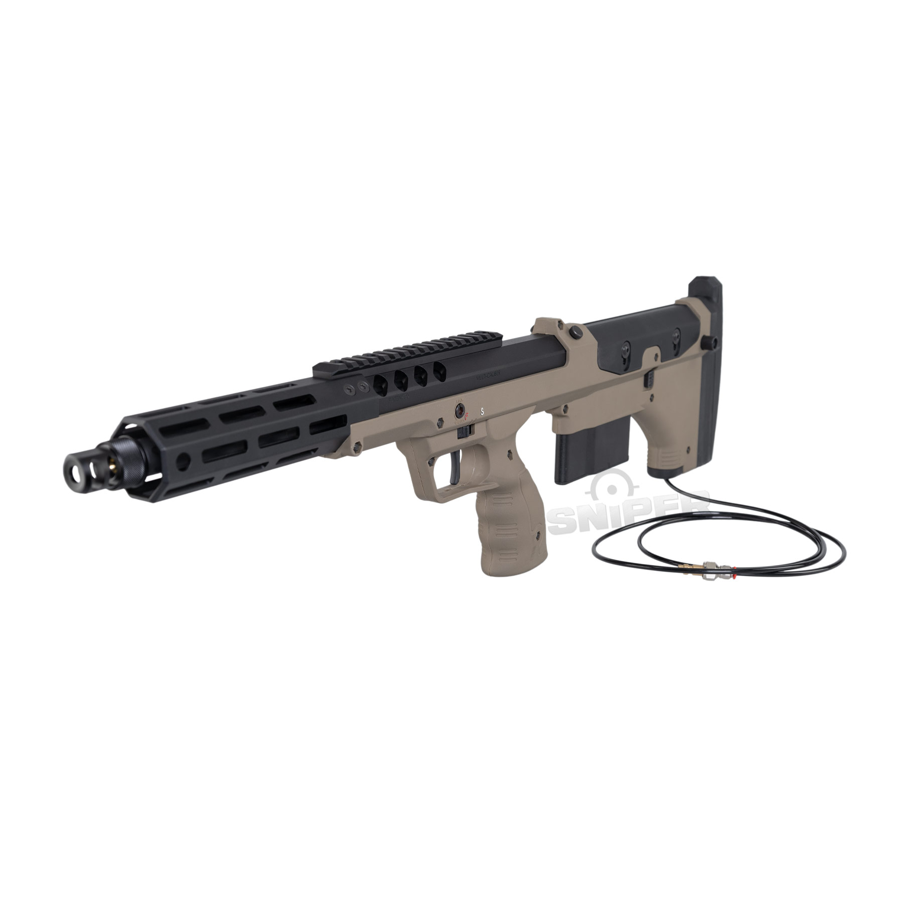 SAC x Mancraft Silverback SRS A2/M2 16 inch, FDE