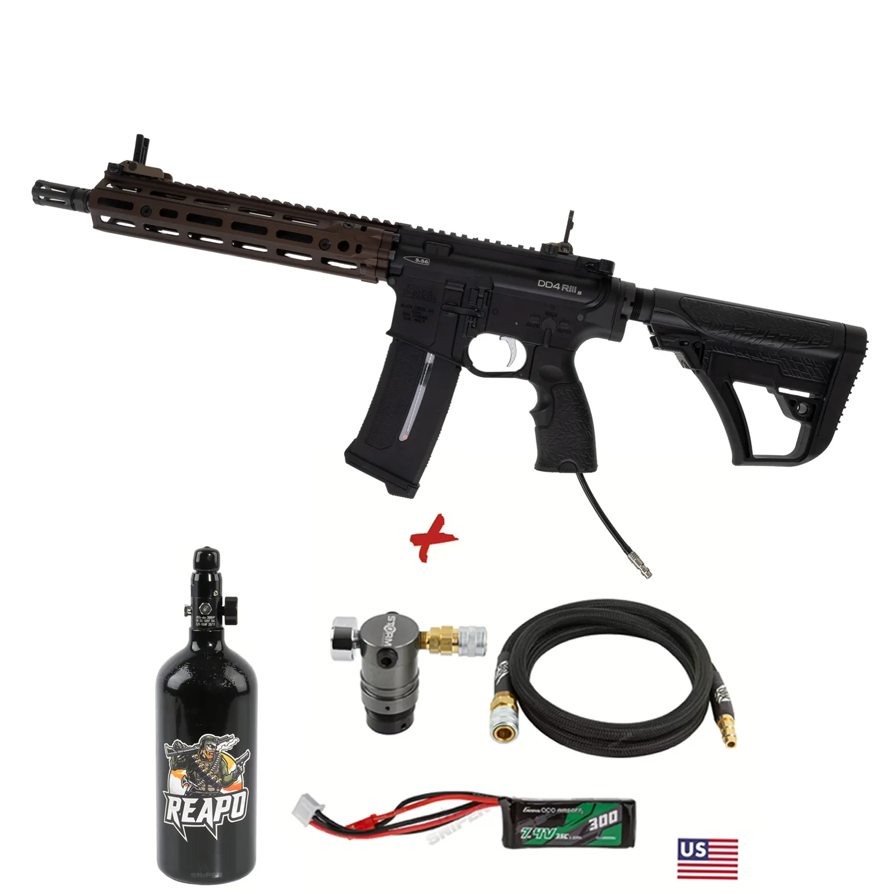 HPA Deal #2 - SAC x Wolverine Daniel Defense RIS 3 HPA, Dualtone