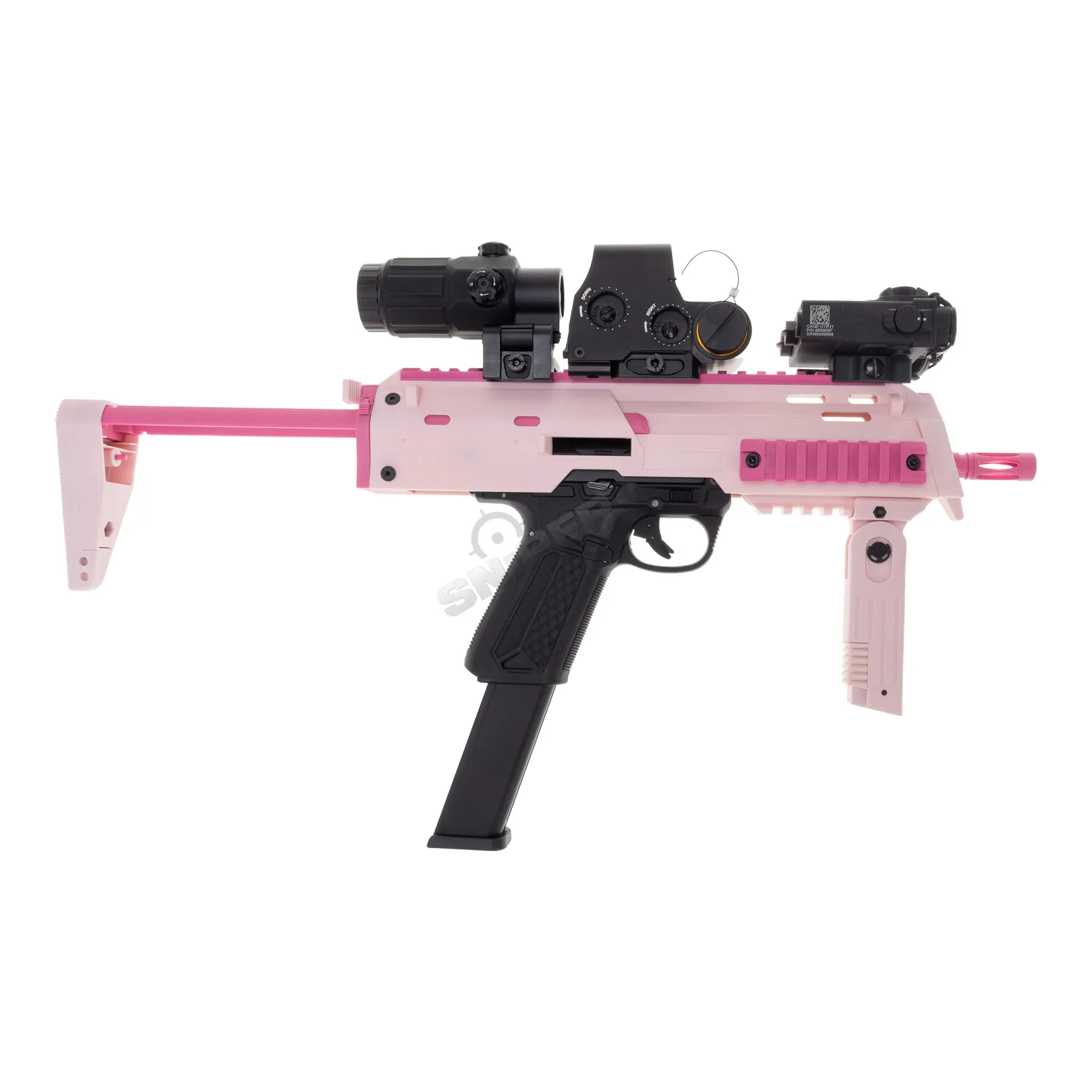 Prep my Airsoft - Action Army AAP 01 Assassin GBB Softair Pistole, Black/Pink Ultra