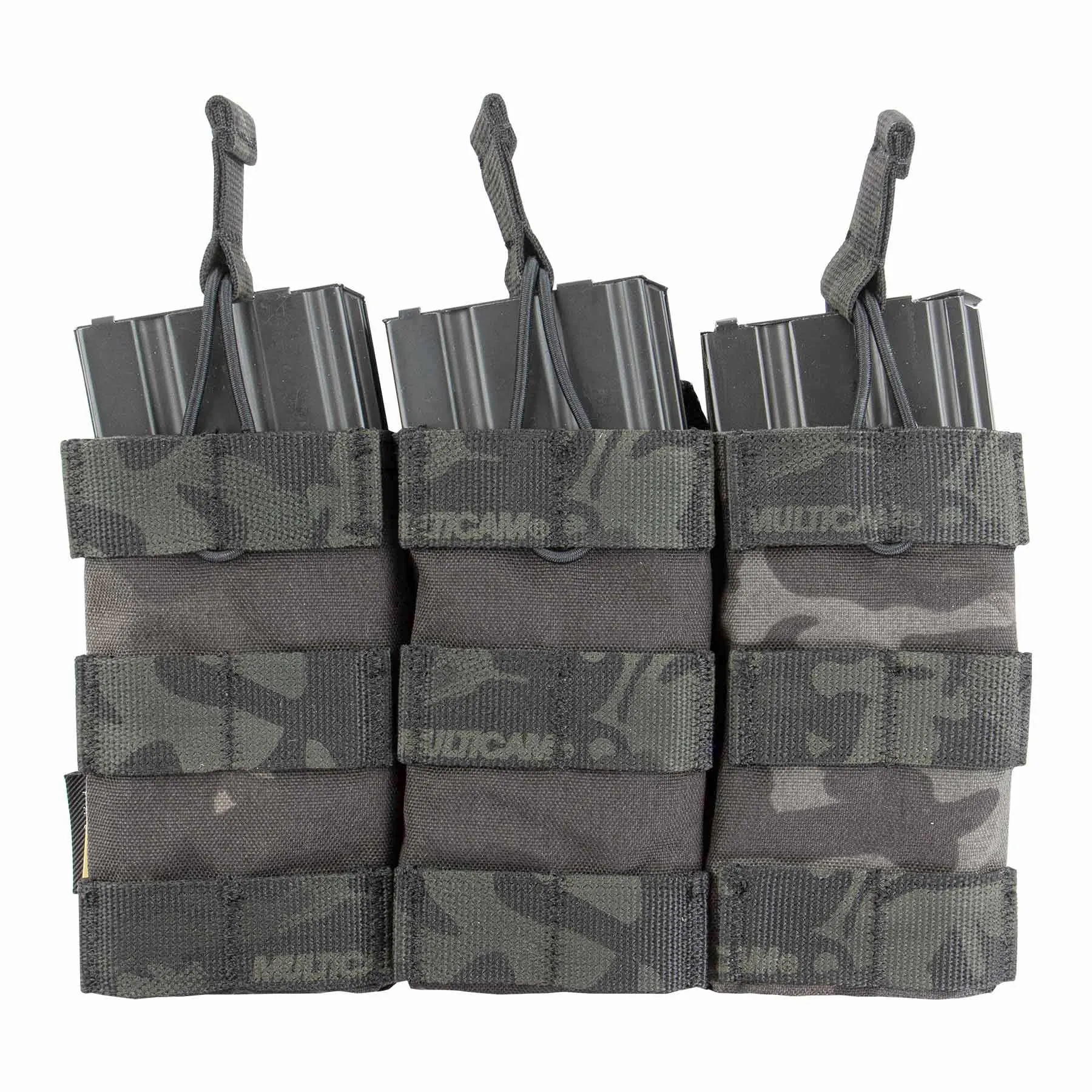 Open Triple Mag Pouch, Multicam Black