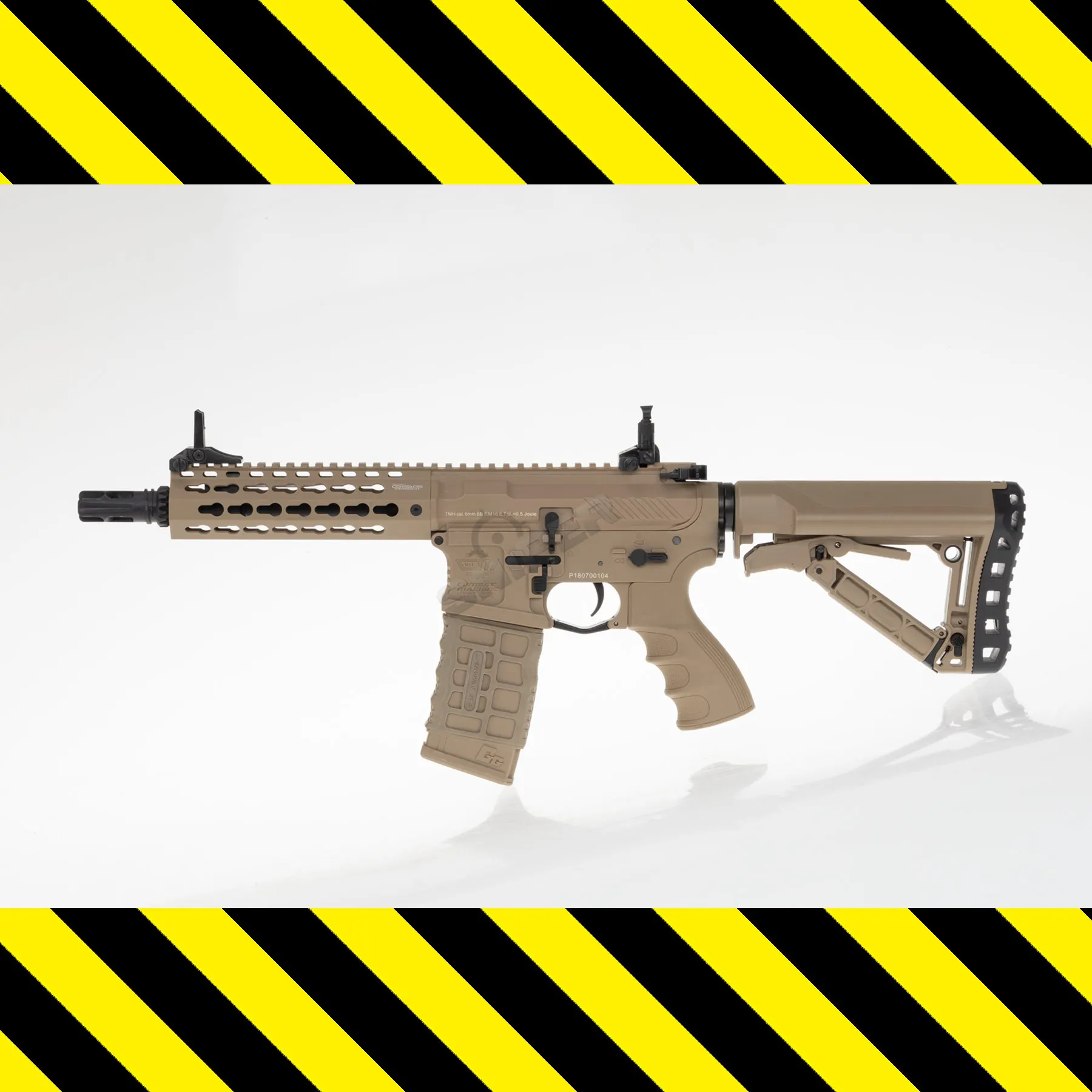 B-Ware CM16 SRS ETU 0,5 Joule Desert, AEG