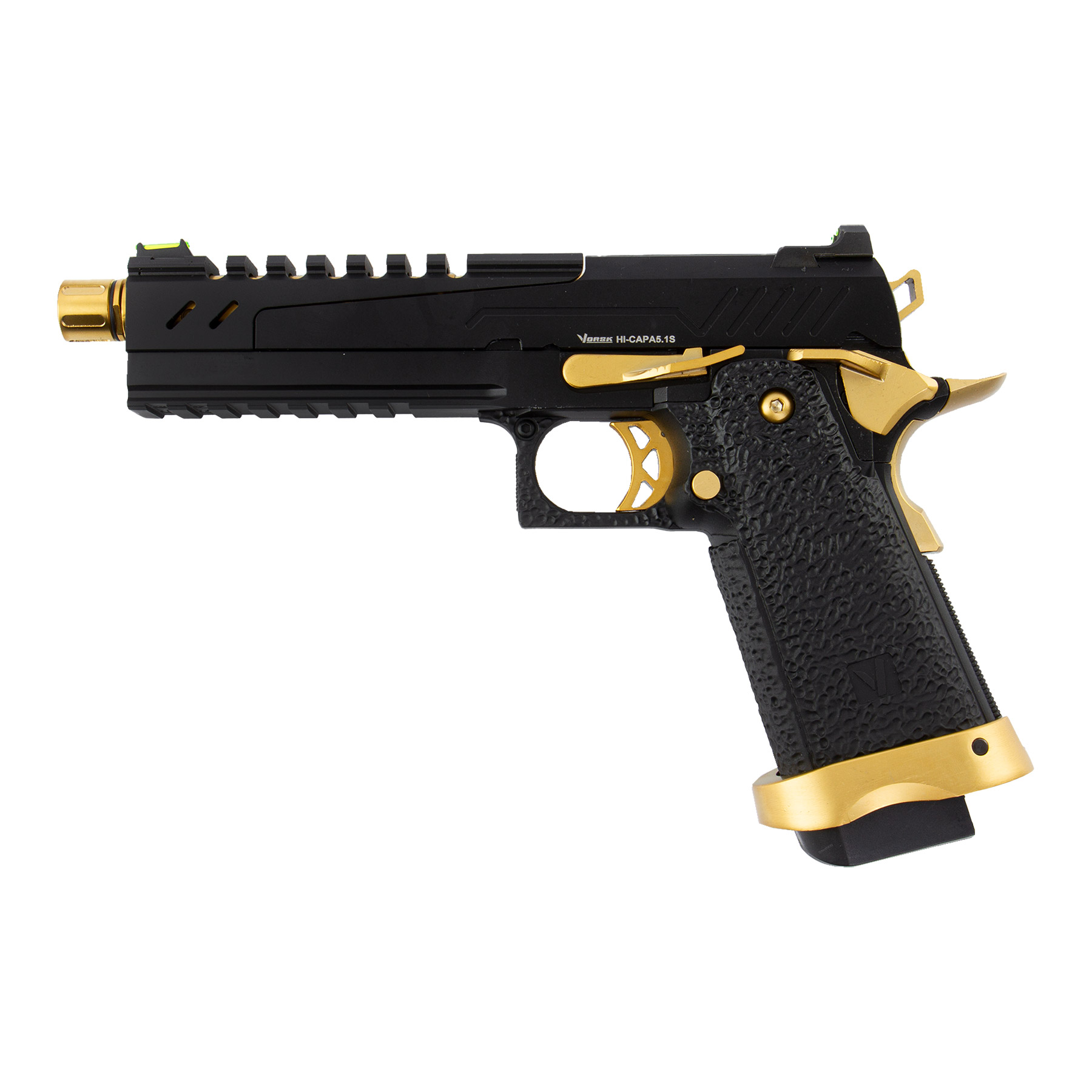 Vorsk Hi-Capa 5.1 Split Slide, Gold/Black, GBB