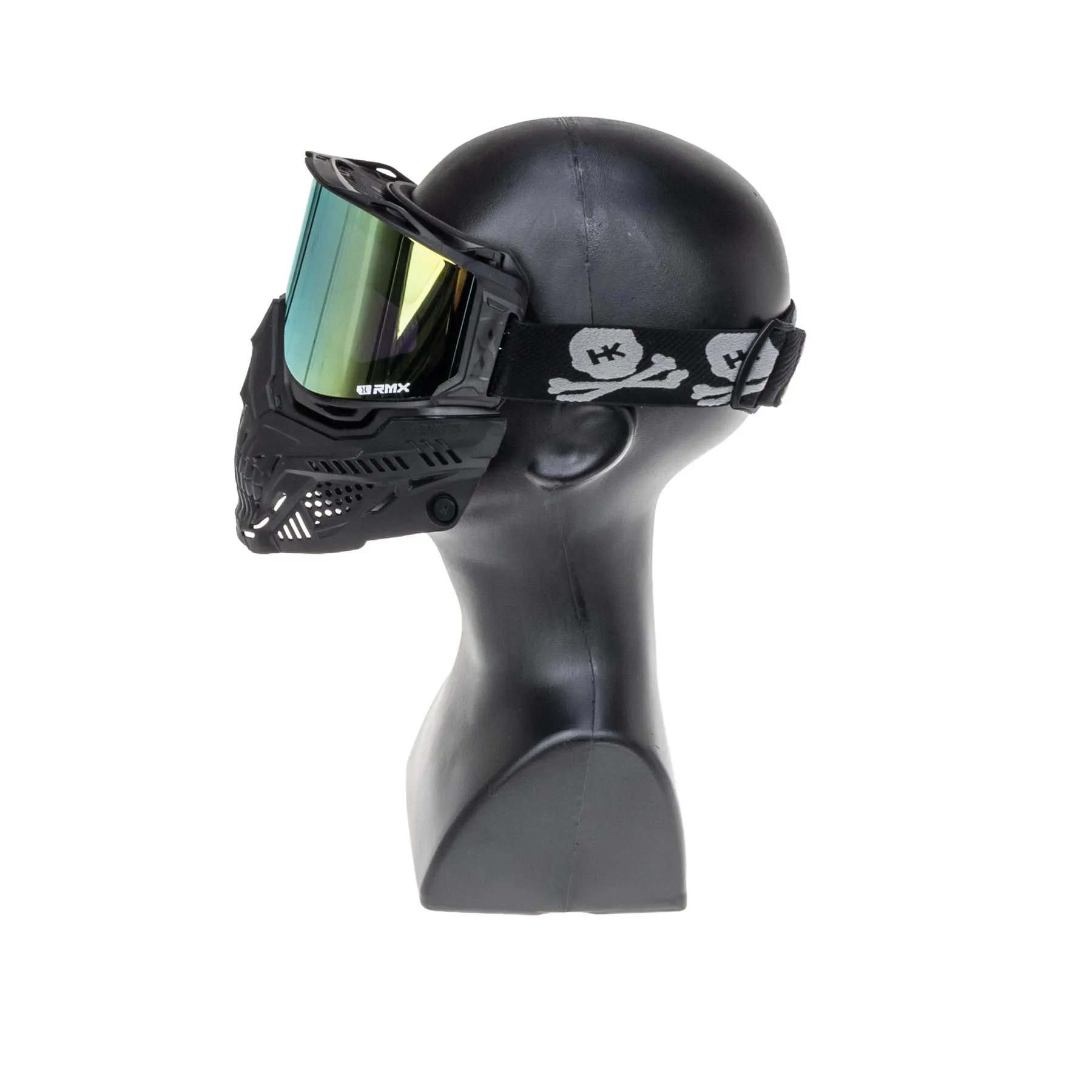 RMX GHOST Edition Goggle System, black gold #1