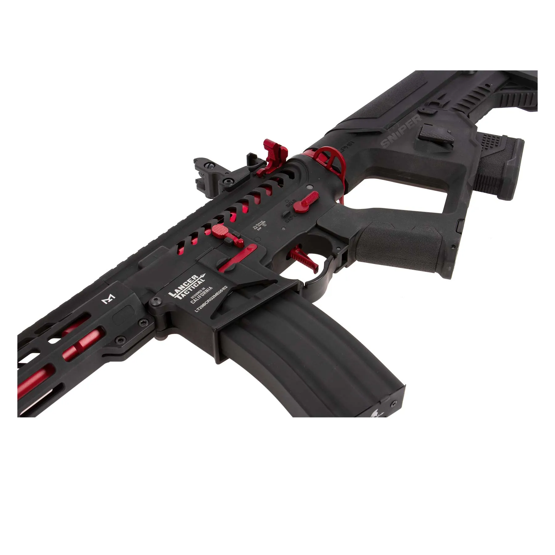 Enforcer Skeleton ETU Gen2 (S)AEG, Red