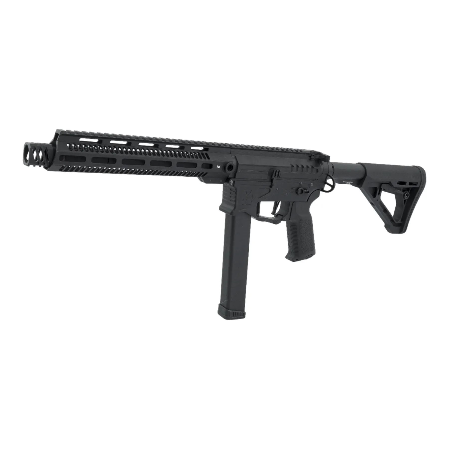 Zion Arms PW9 M-Lok 10" (S)AEG, Black