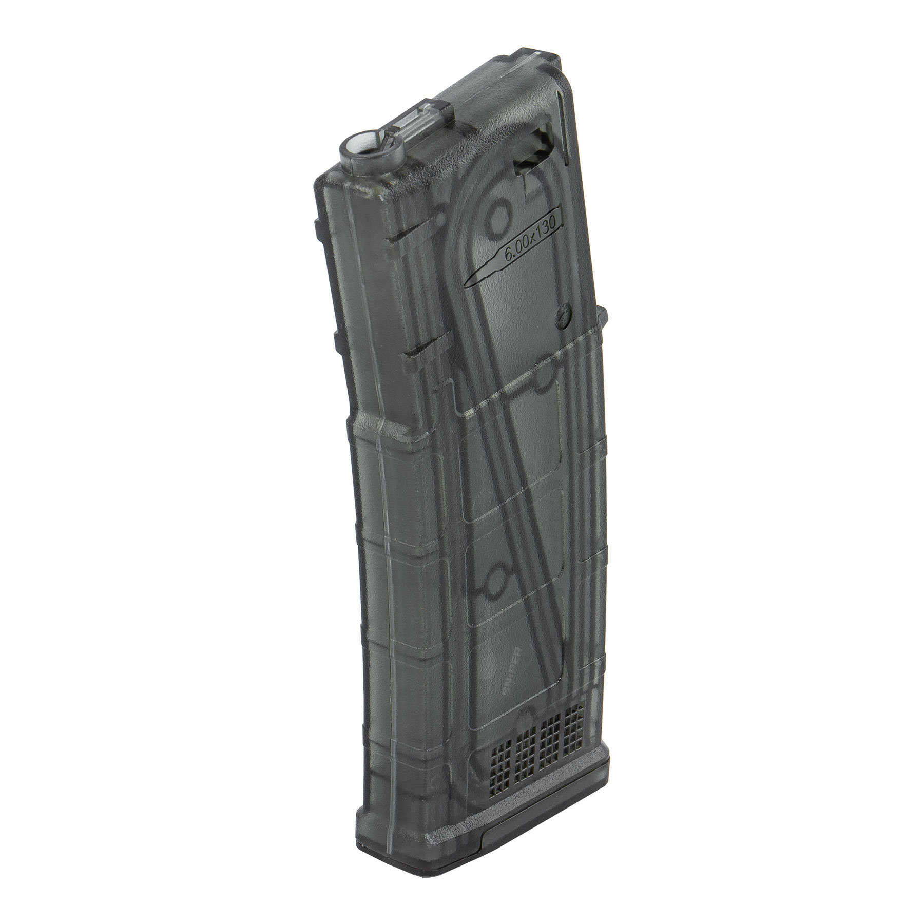 Mid Cap Magazin für M4/16, 130rds Transparent