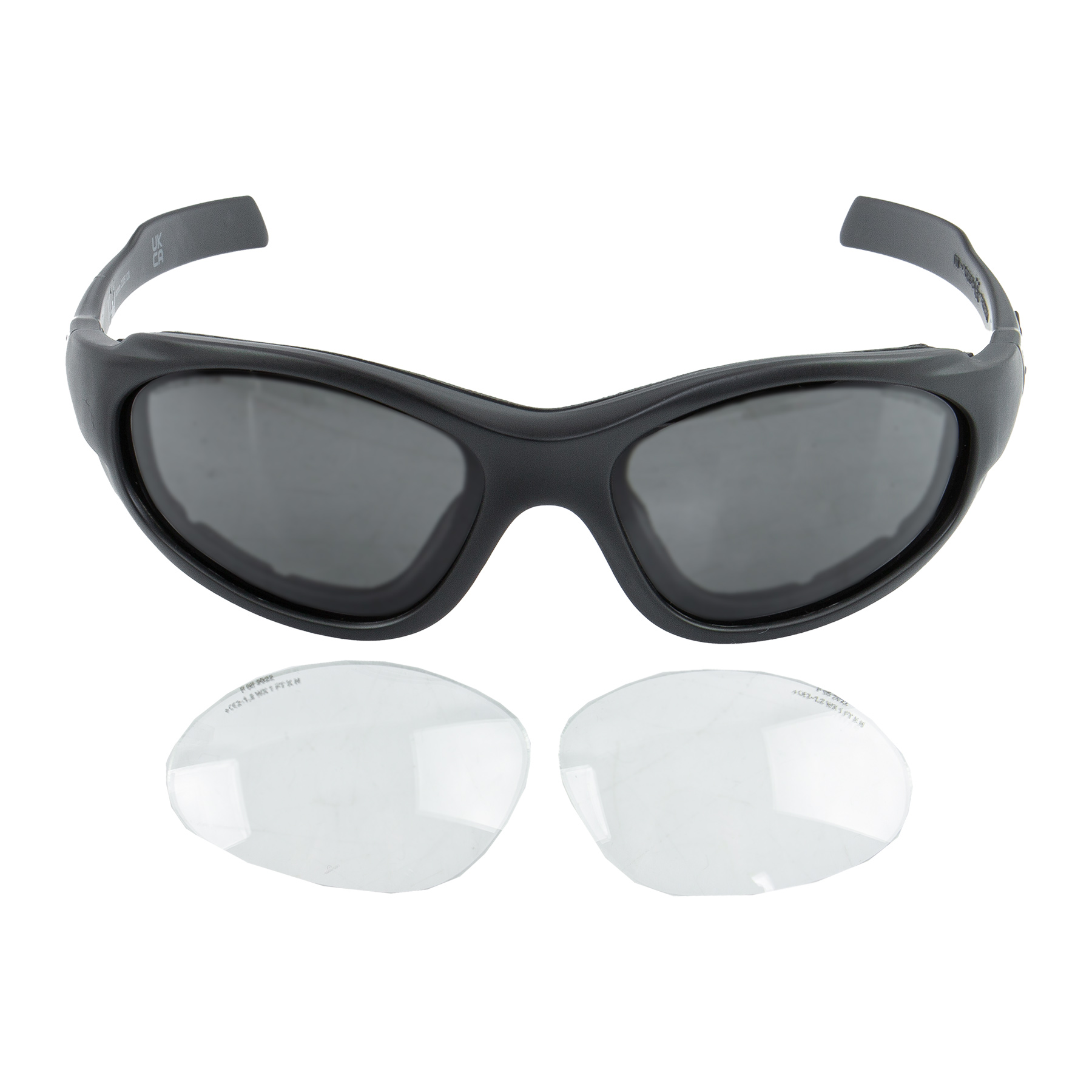 WileyX XL-1 Advanced Comm 2.5 Goggles, Grey/Clear Lens