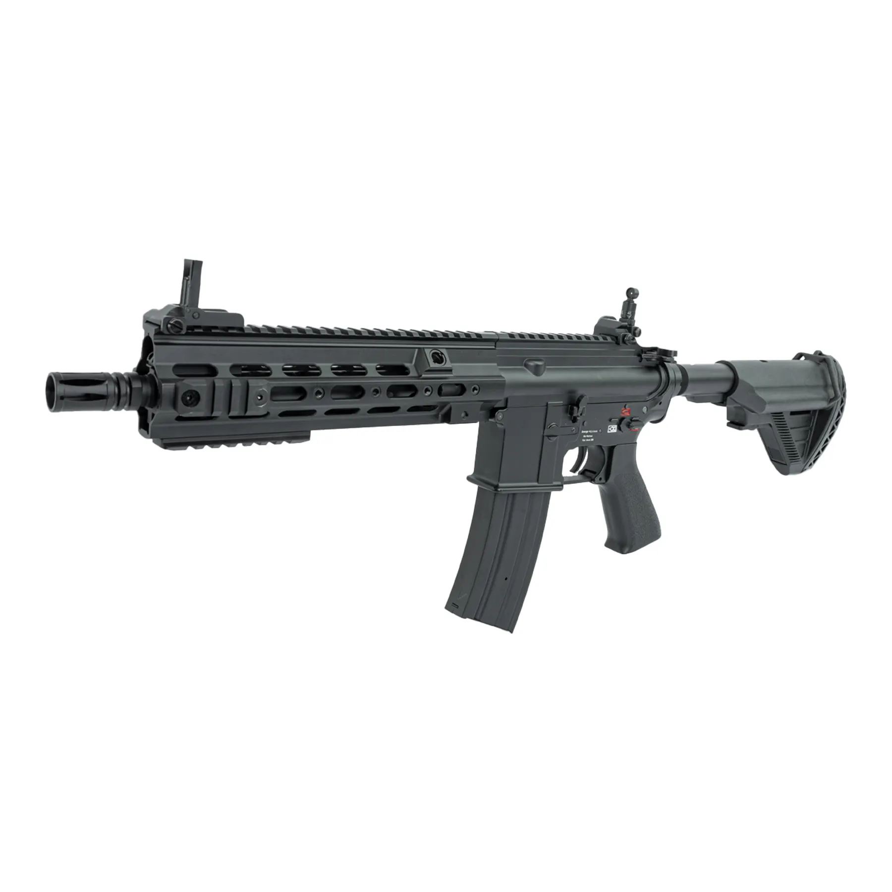 DOUBLE BELL DB16 10" AEG < 0,5 JOULE Softair Gewehr, BLACK