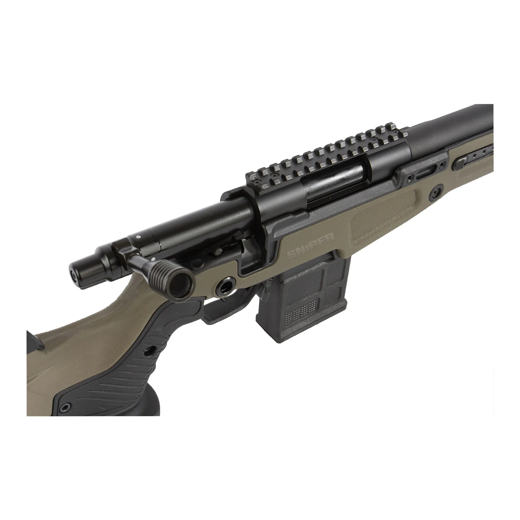 AAC T10 Short Bolt Action Sniper Rifle, OD