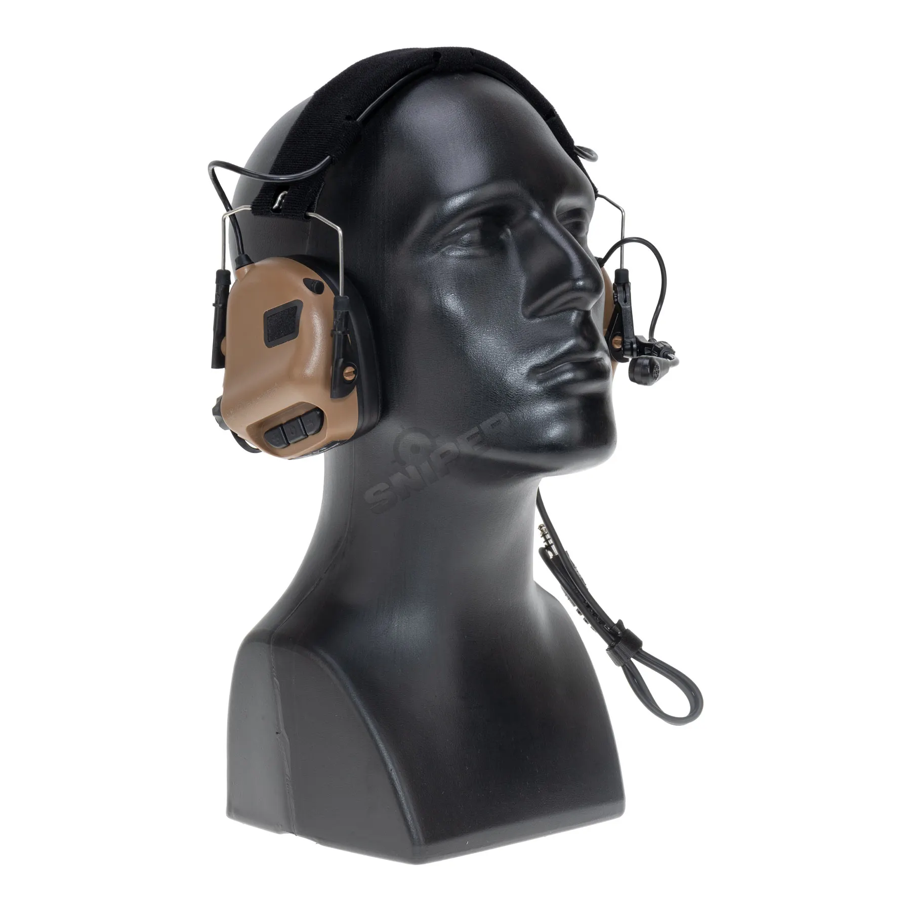 Earmor M32 Mod. 4 Active Hearing Protectors, Coyote