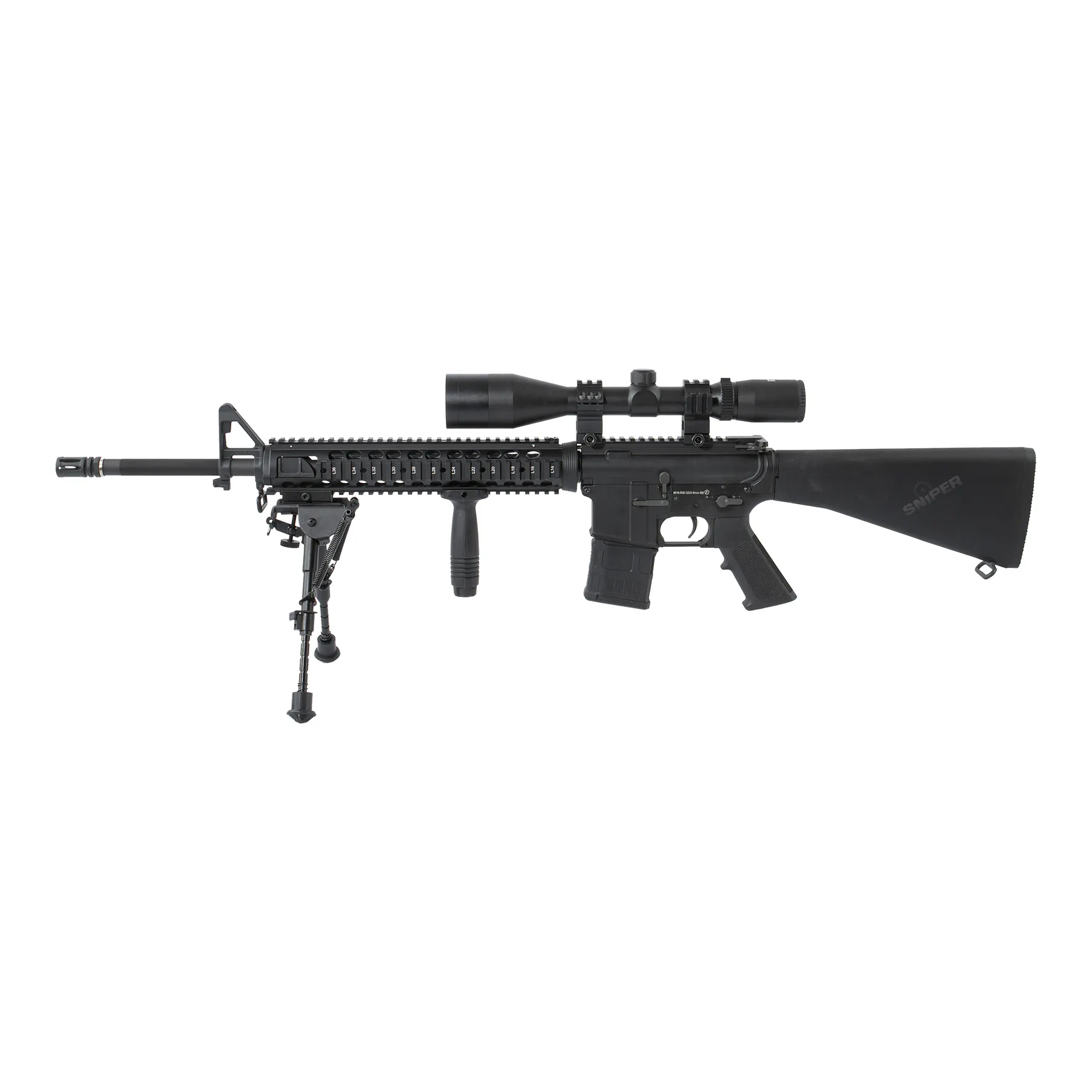 Prep my Airsoft - DMR 1 Ares M16 RIS Rifle EFCS (S)AEG Prep my Airsoft - DMR 1 Ares M16 RIS Rifle EFCS (S)AEG