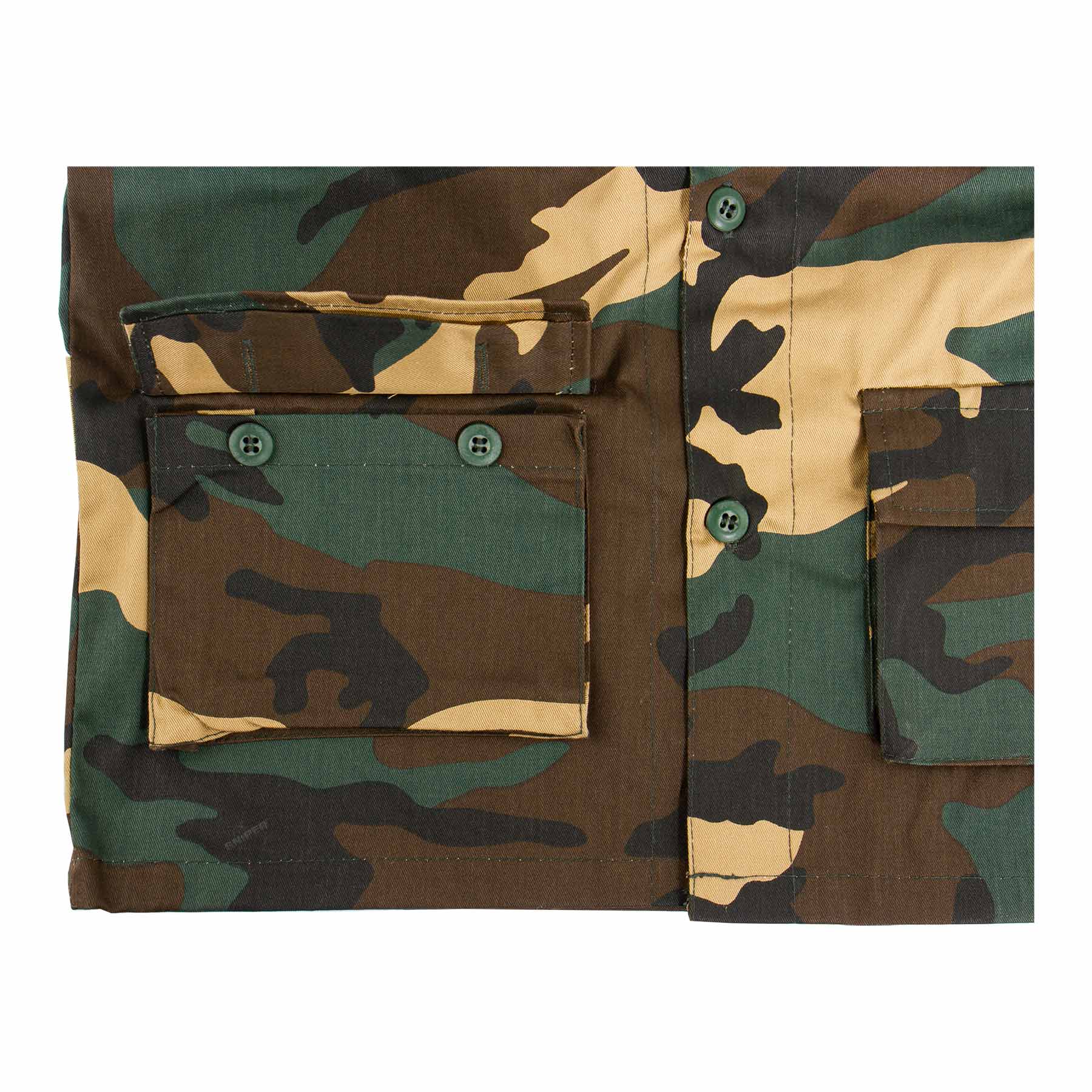 Kids BDU Shirt, Woodland