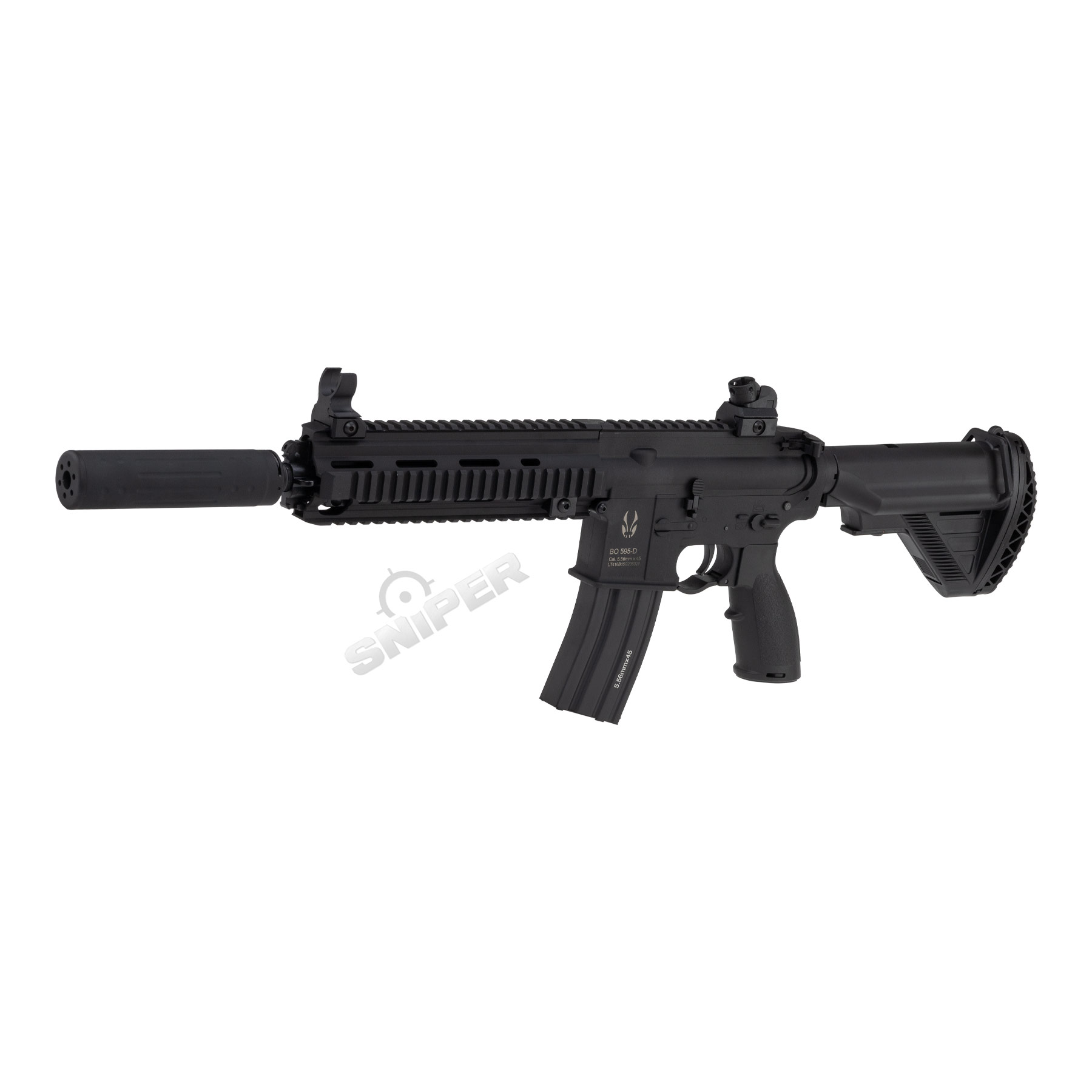 BO Delta 595 Polymer 11" w/ Nebula ETU + Silencer Pack Noir