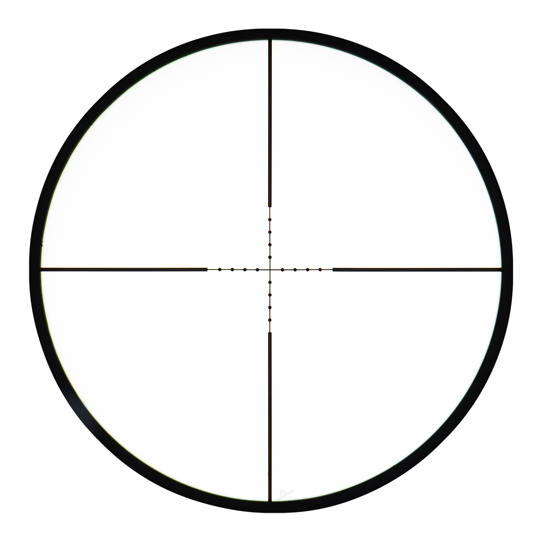 Theta Optics 4x32 Rhino Scope w/ Micro Red Dot, Black